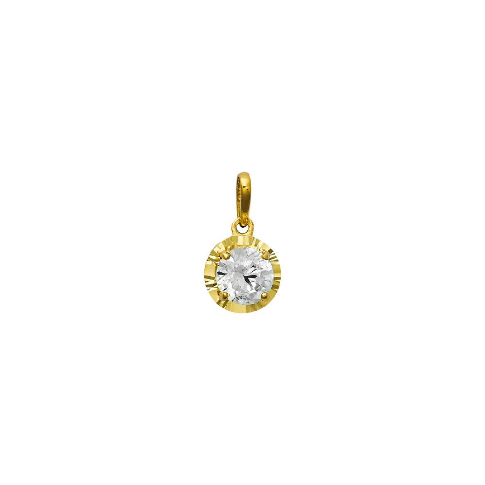 XENOX Kette mit Anhänger XG14K0201G, Кулоны mit großem Zirkonia