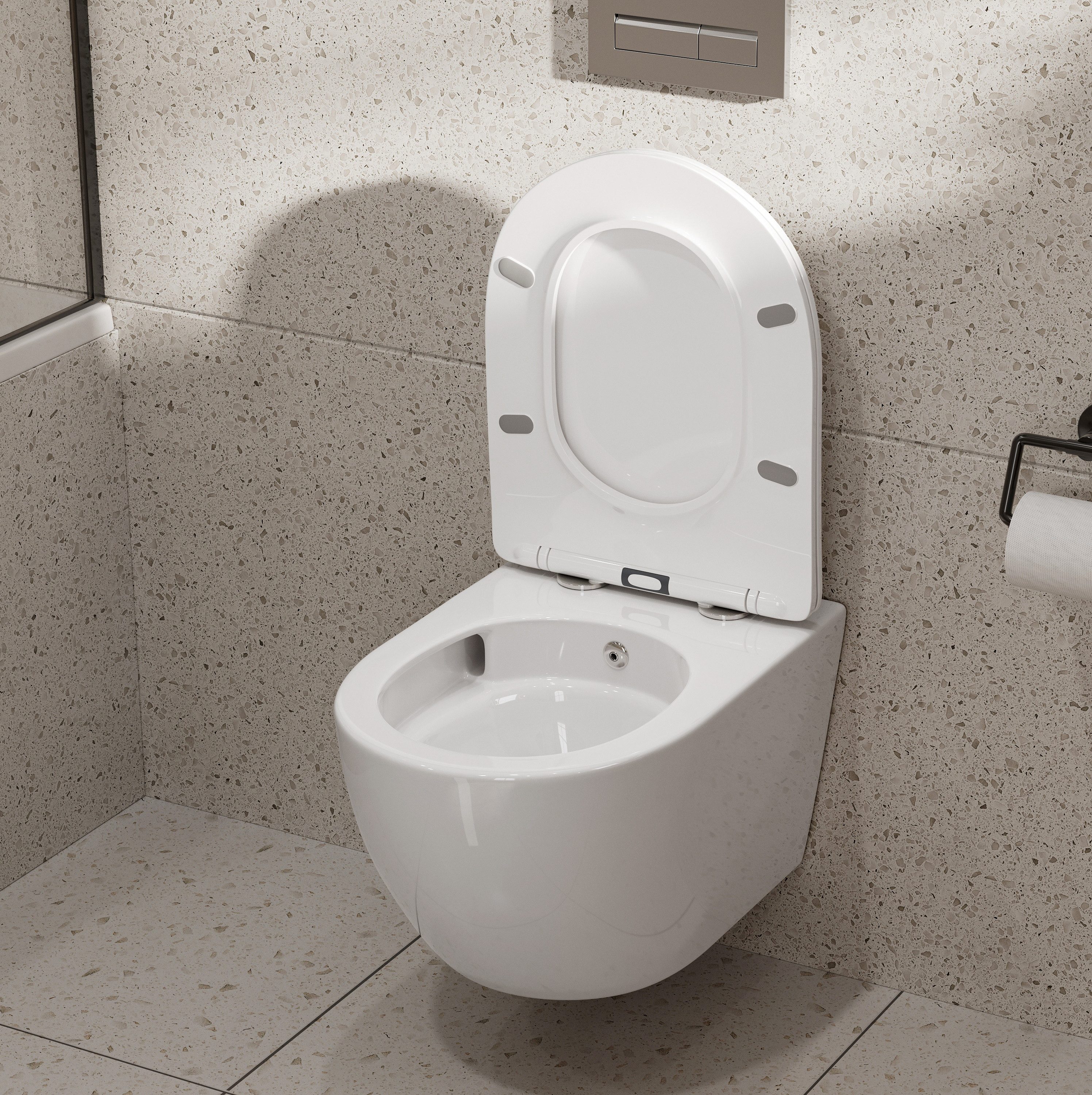 HOROW Dusch-WC Taharet -WC mit Softclose günstig online kaufen