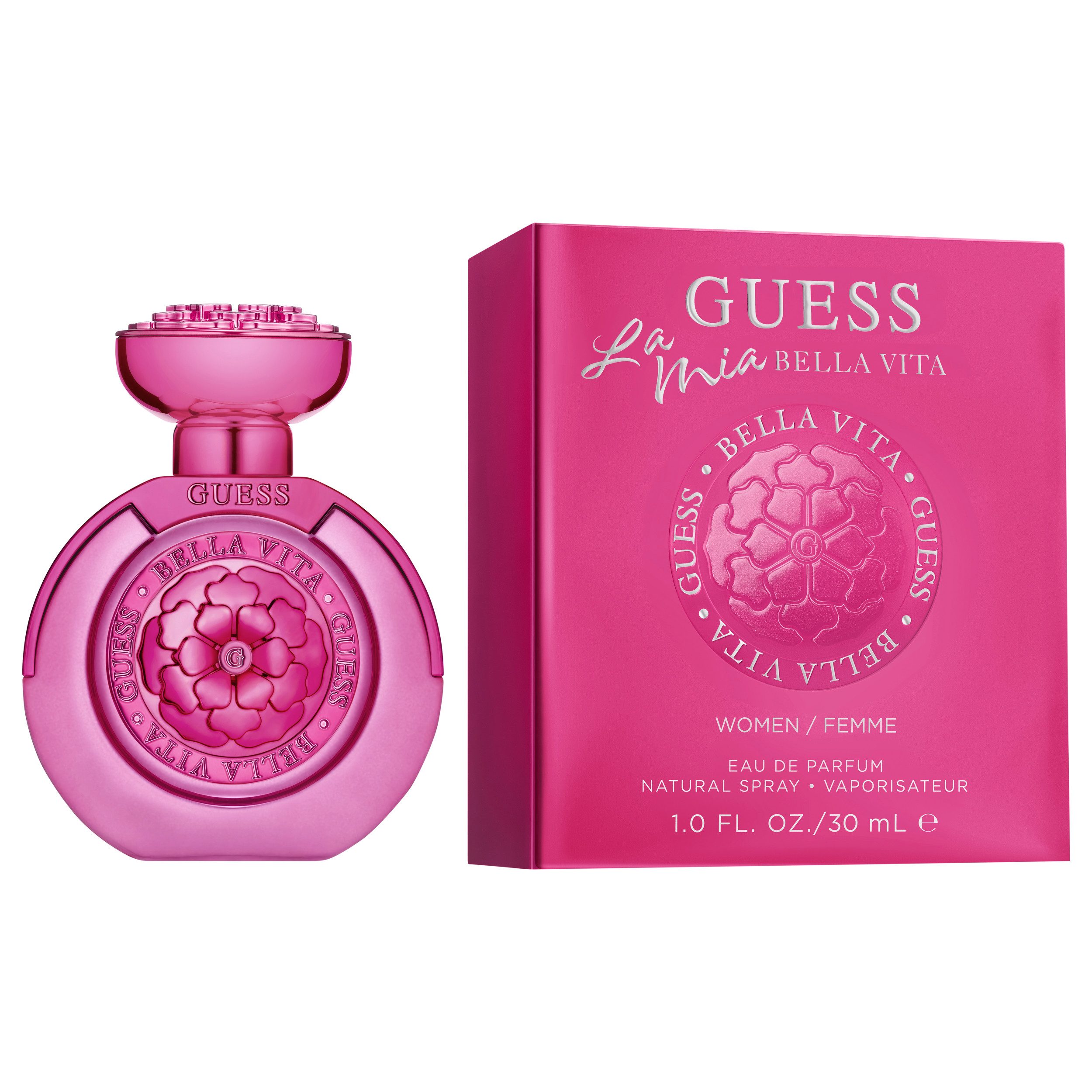 Guess Eau de Parfum LA MIA BELLA VITA EDP, florientalisch-holziger Duftcharakter
