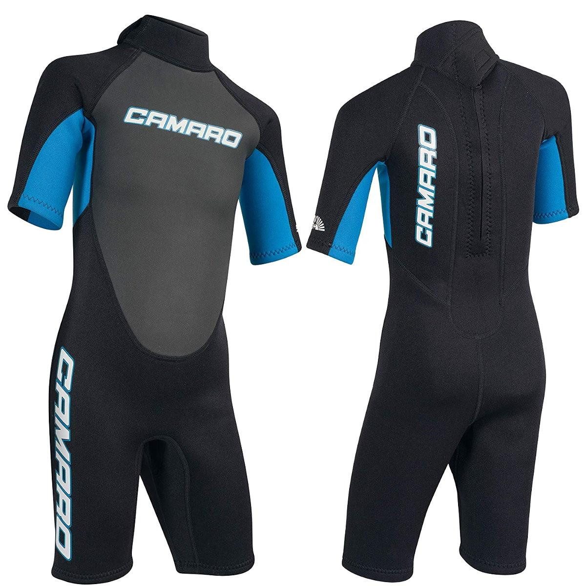 Camaro Neoprenanzug CAMARO Juniors Flex Shorty REVO 3/2mm Youth Kinder Neoprenanzug