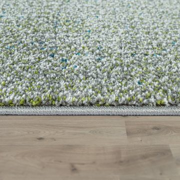 Teppich Wohnzimmer Teppich Viereck-Design Bunt, Paco Home, Läufer, Höhe: 13 mm