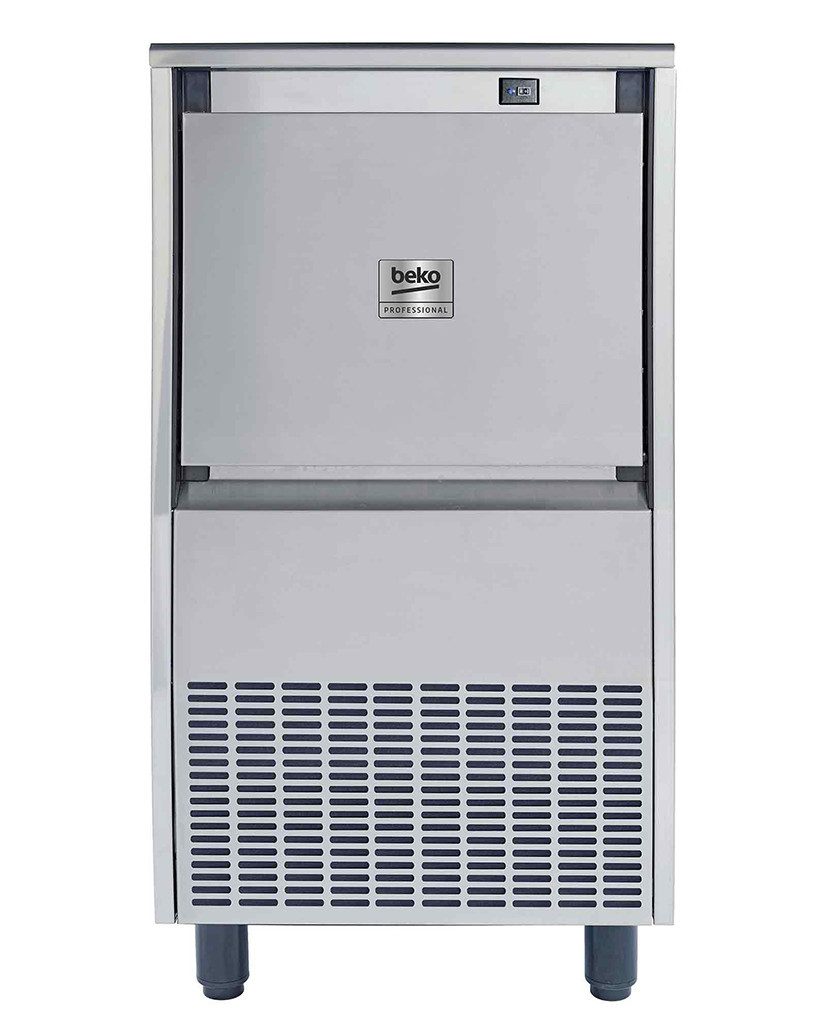 BEKO Elektrischer Eiswürfelbereiter ADN 112 BP, Produziert kristallklare Gourmet-Eiswürfel