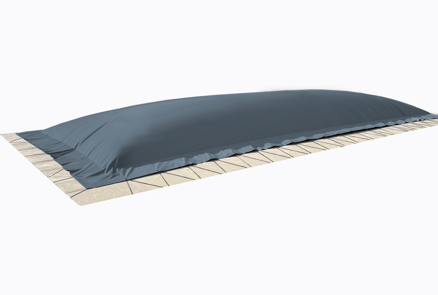 AirDeluxe Pool-Abdeckplane (Profi-Qualität) Rechteckige aufblasbare Poolpla günstig online kaufen