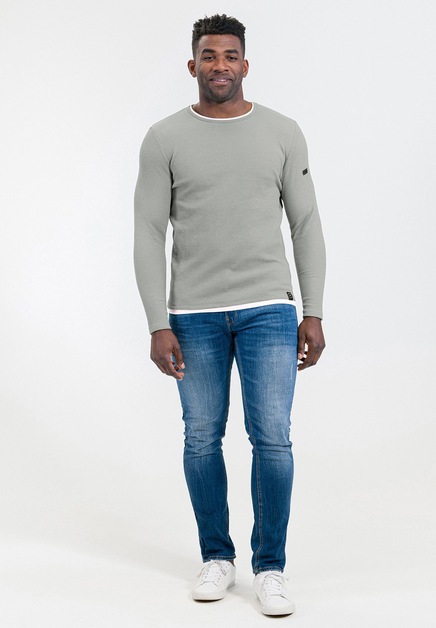 Key Largo Sweatshirt MSW STEFANO round günstig online kaufen