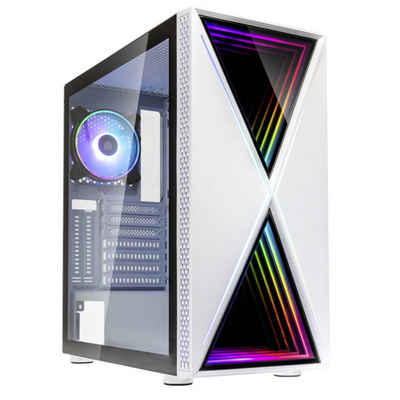 Kolink PC-Gehäuse Kolink Void X ARGB PC-Gehäuse, Gaming-Gehäuse Weiß