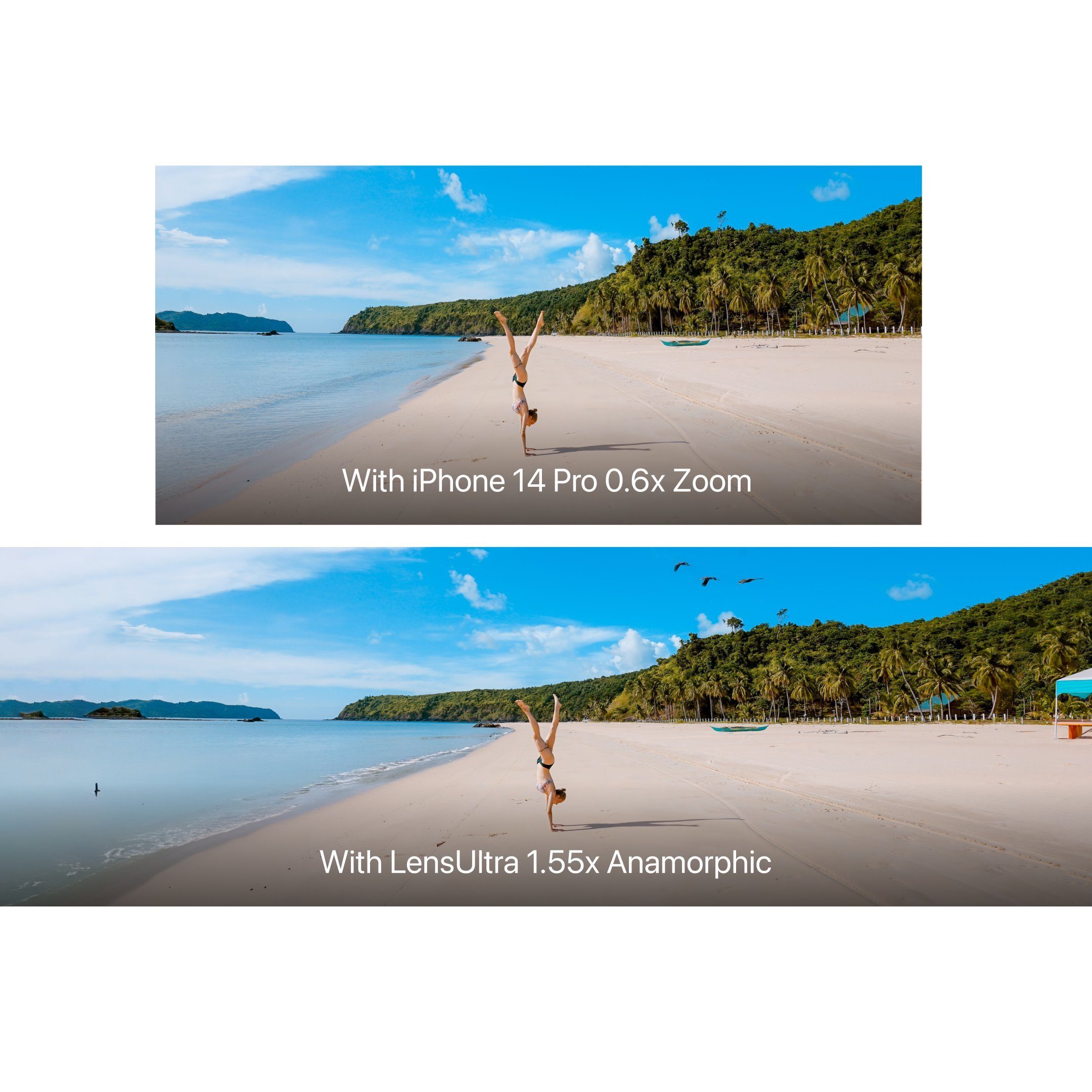 ShiftCam LensUltra Ultra-Weitwinkelobjektiv Anamorphic 1.55x