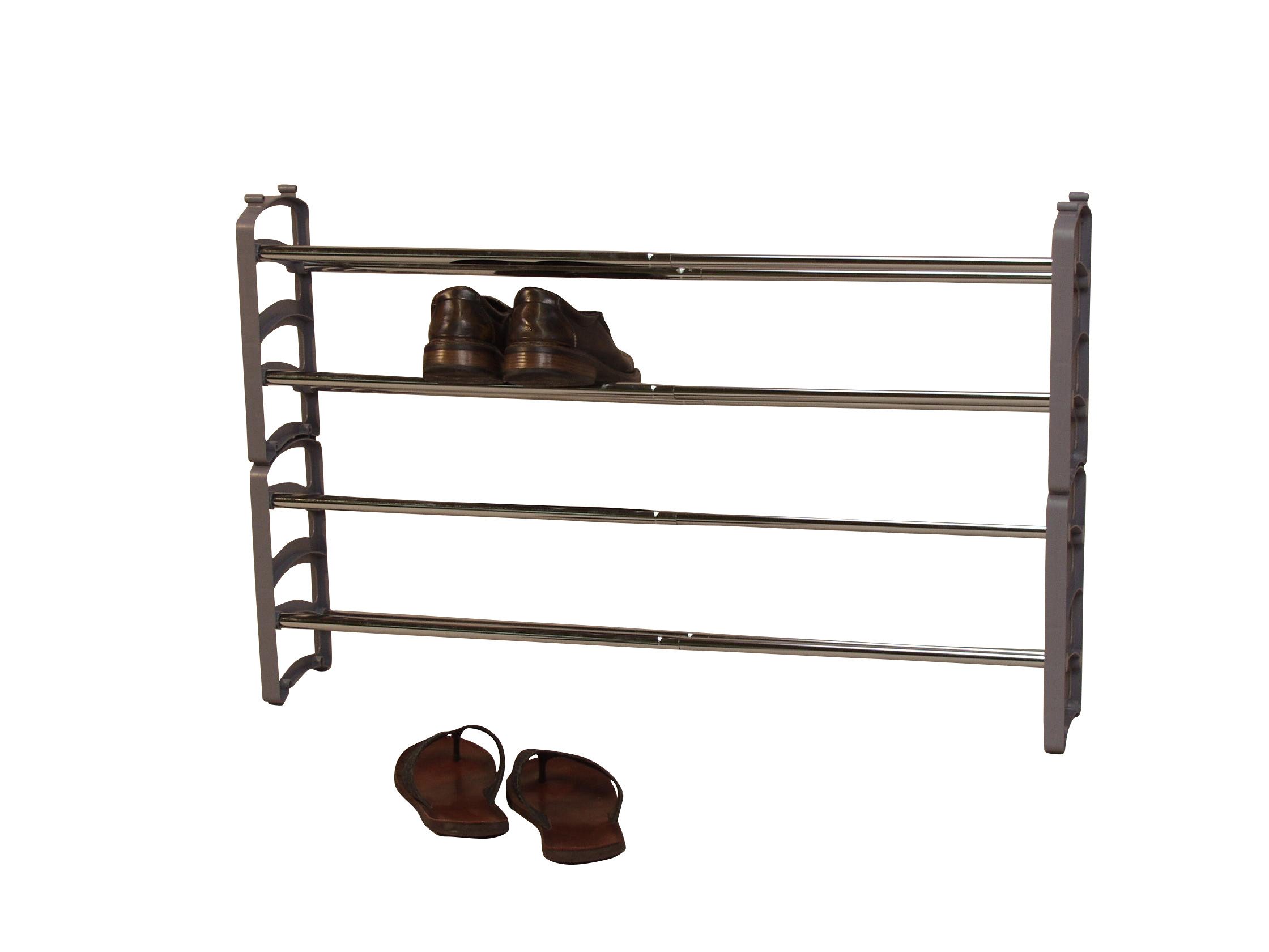 moebel-direkt-online Schuhregal Horst, Spar-Set 4-tlg., nebeneinander stellbar oder übereinander zusammensteckbar