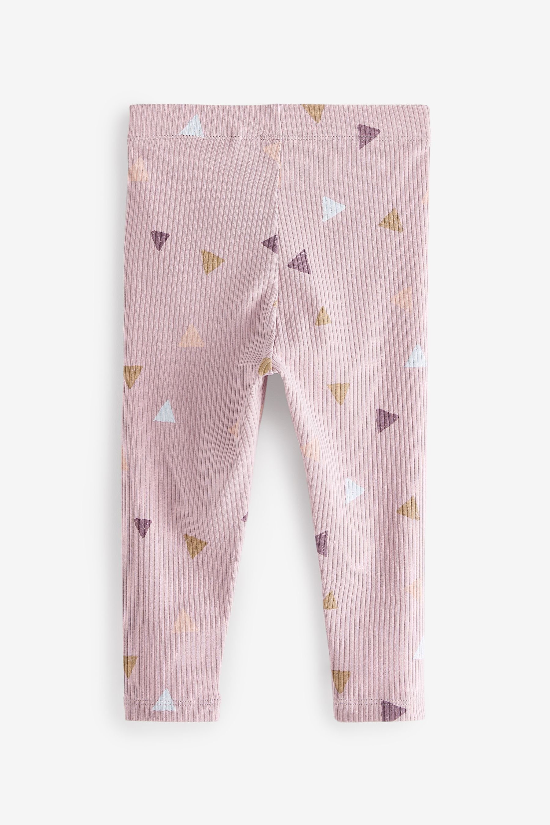 Next Leggings Gerippte Jersey-Leggings im 5er-Pack (5-tlg)