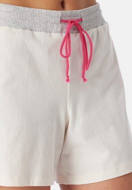 Schiesser Pyjama Casual Nightwear (Set, 2 tlg) Pyjama - Atmungsaktiv - Set aus Oberteil mit Kurzarm und kurzer Hose