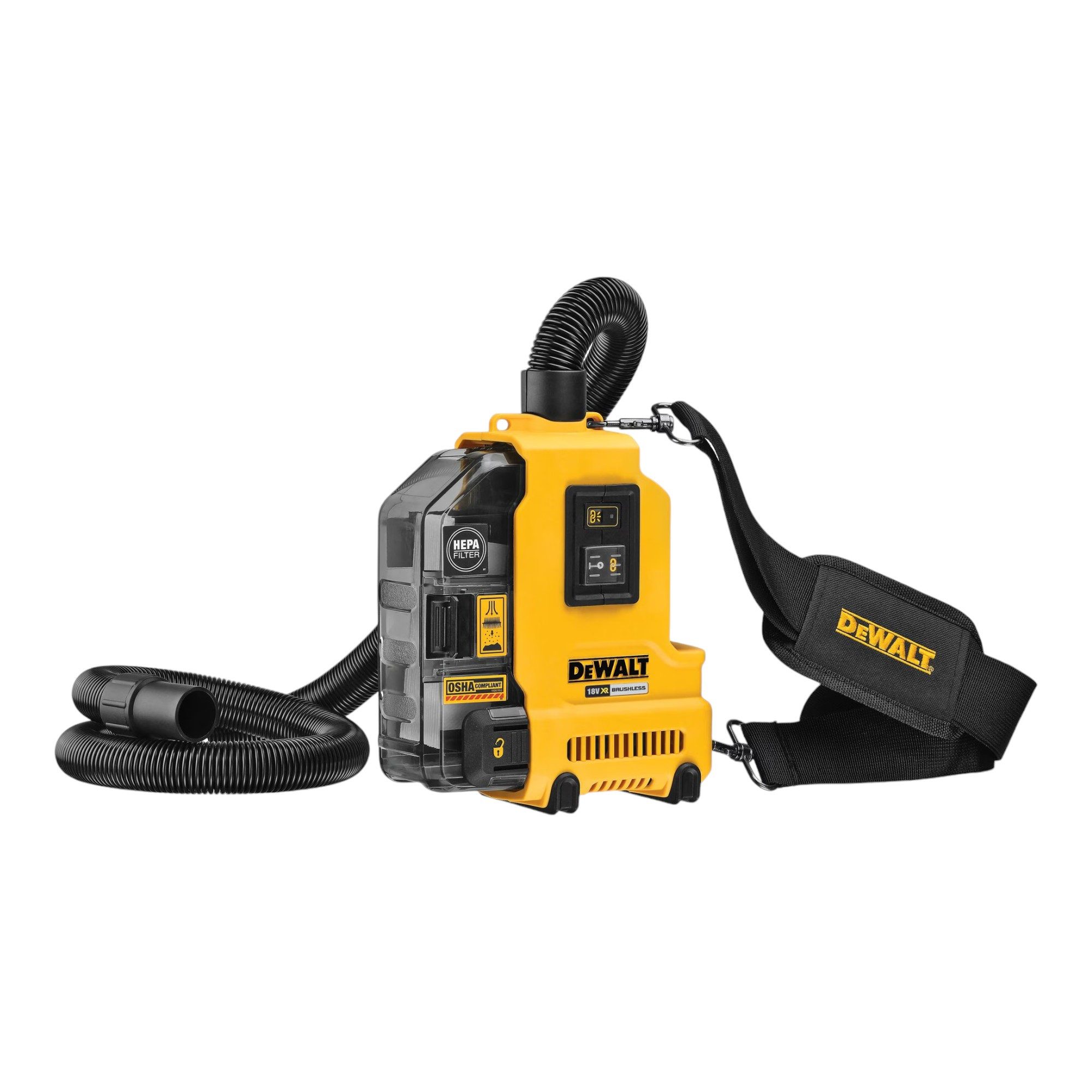 DeWalt Akku-Handstaubsauger DWH 161 N 18 V 0,21 l Brushless Solo - ohne Akku, ohne Ladegerät