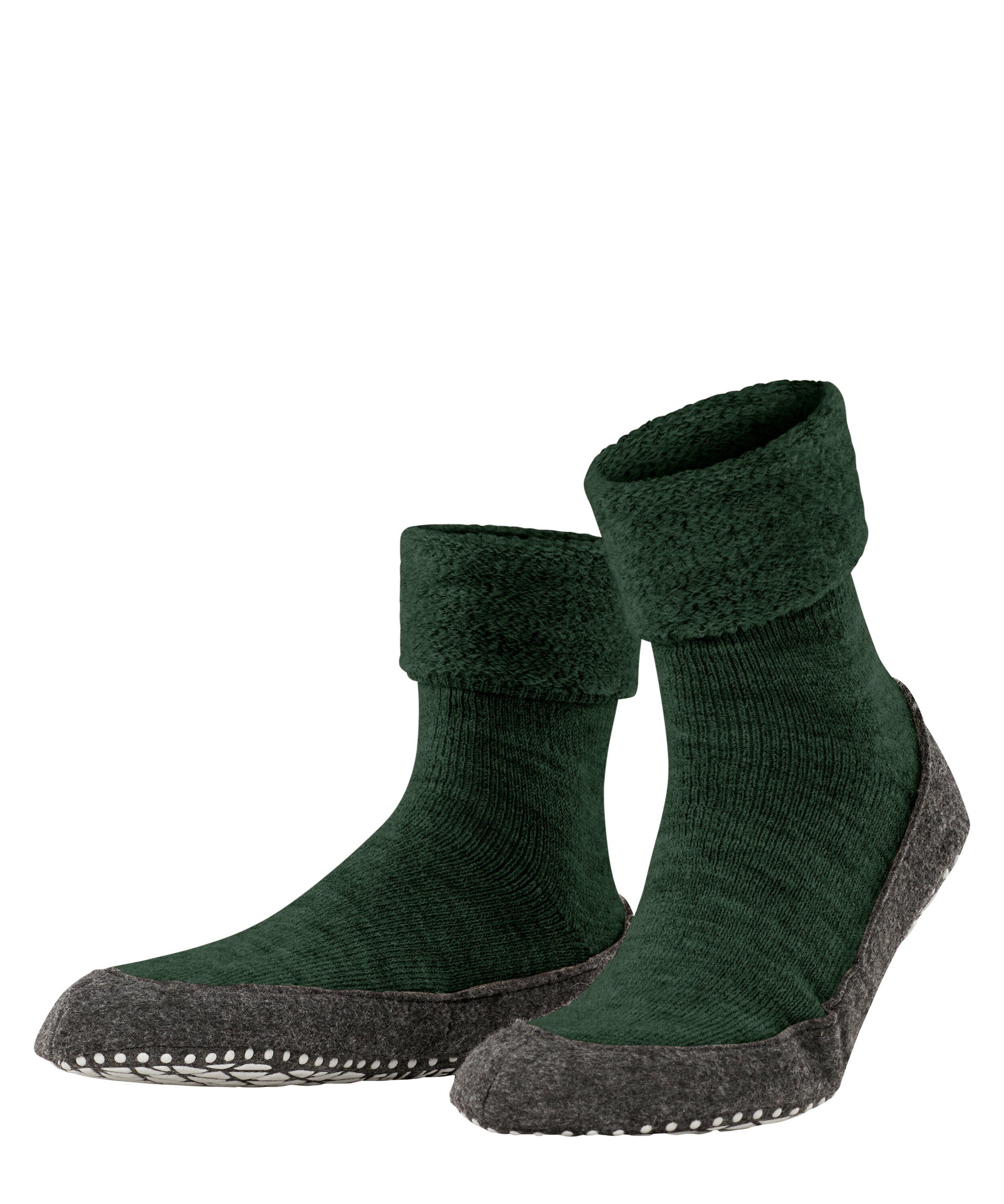 (7318) mel. green Socken FALKE (1-Paar) Cosyshoe