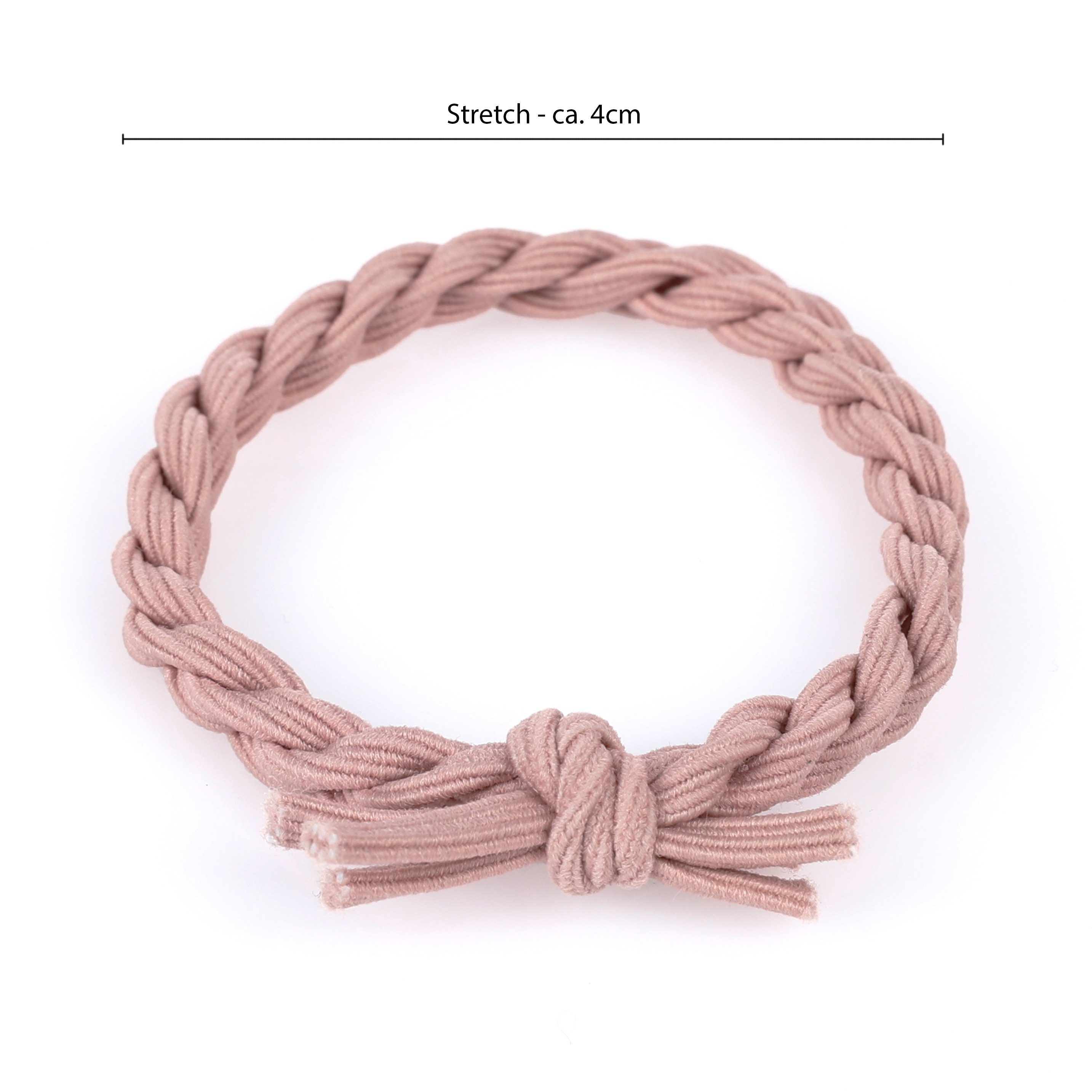 Nordstern Haargummi Geflochtene Haarbänder, mit sicherem Halt und stylischem Aussehen, 6er Set