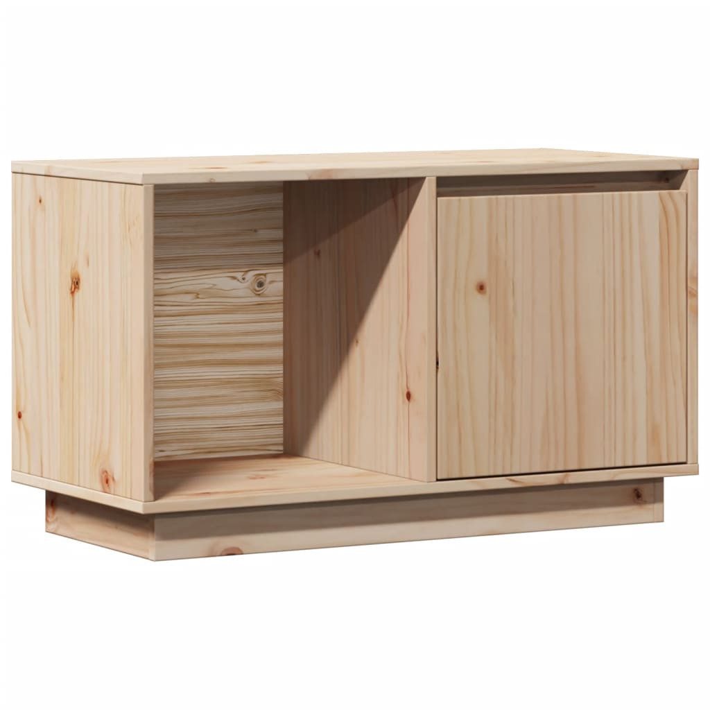 vidaXL TV-Schrank TV-Schrank 74x35x44 cm Massivholz Kiefer (1-St)