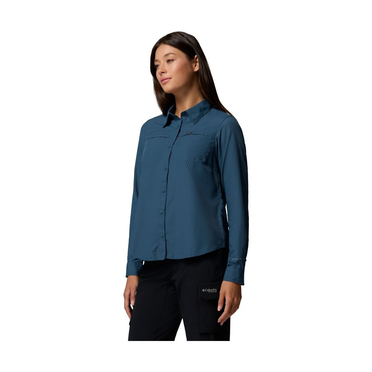 Columbia Longsleeve Silver Ridge 3.0 EUR Long Sleeve Vielseitiges Outdoor-Hemd mit UV-Schutz, Feuchtigkeitsmanagement und