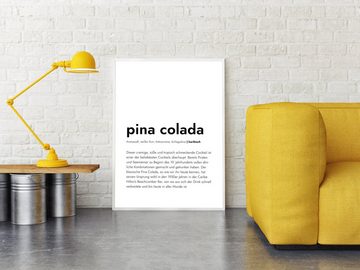 MOTIVISSO Poster Pina Colada - Definition