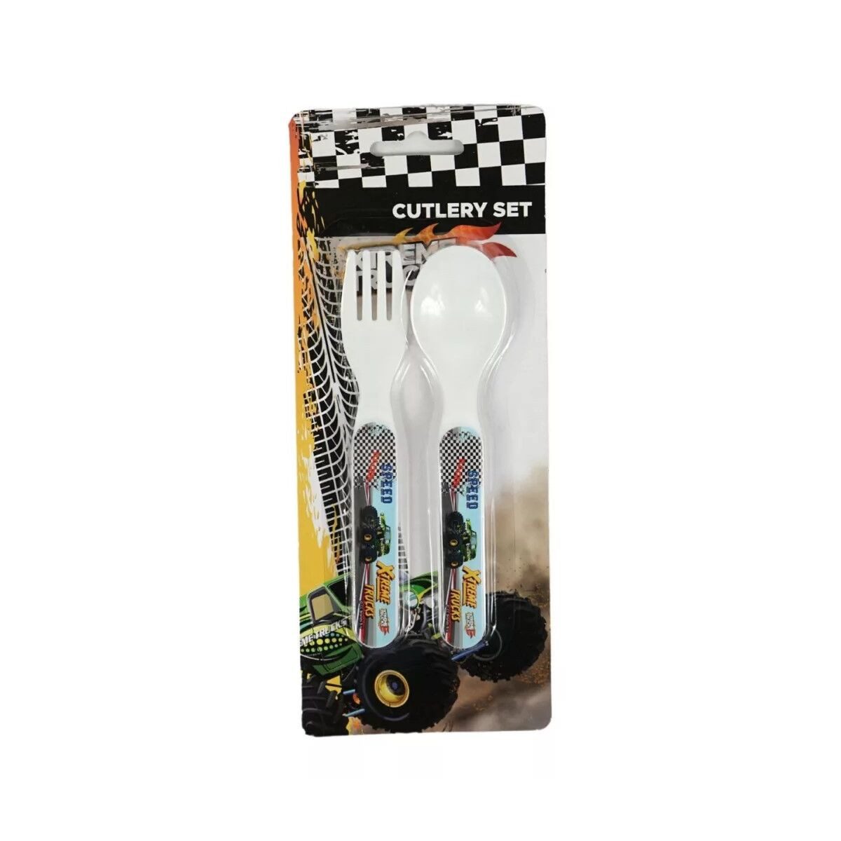 Disney Kinderbesteck Fahrzeug Xtreme -Besteckset - 2-teilig (2-tlg)