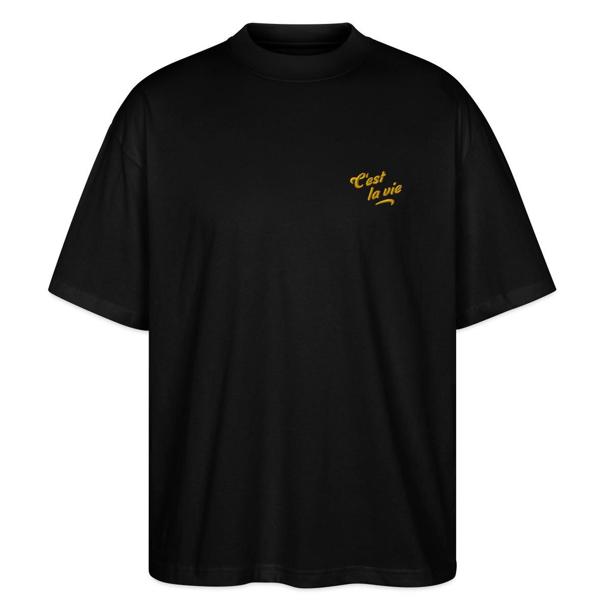 T-Shirt C'est La Vie Stick-Motiv Oversize Unisex T-Shirt