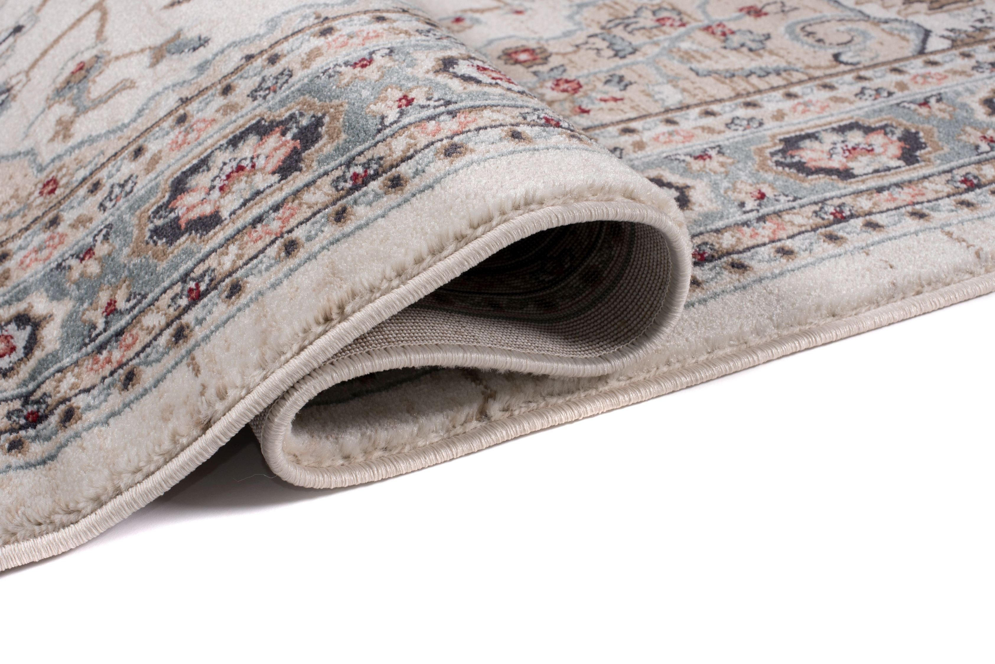 Mazovia Orientteppich Klassisch Bordüre Beige Creme Flur, Diele, Küche, Büro, Fußbodenheizung – Bild 3 von 5