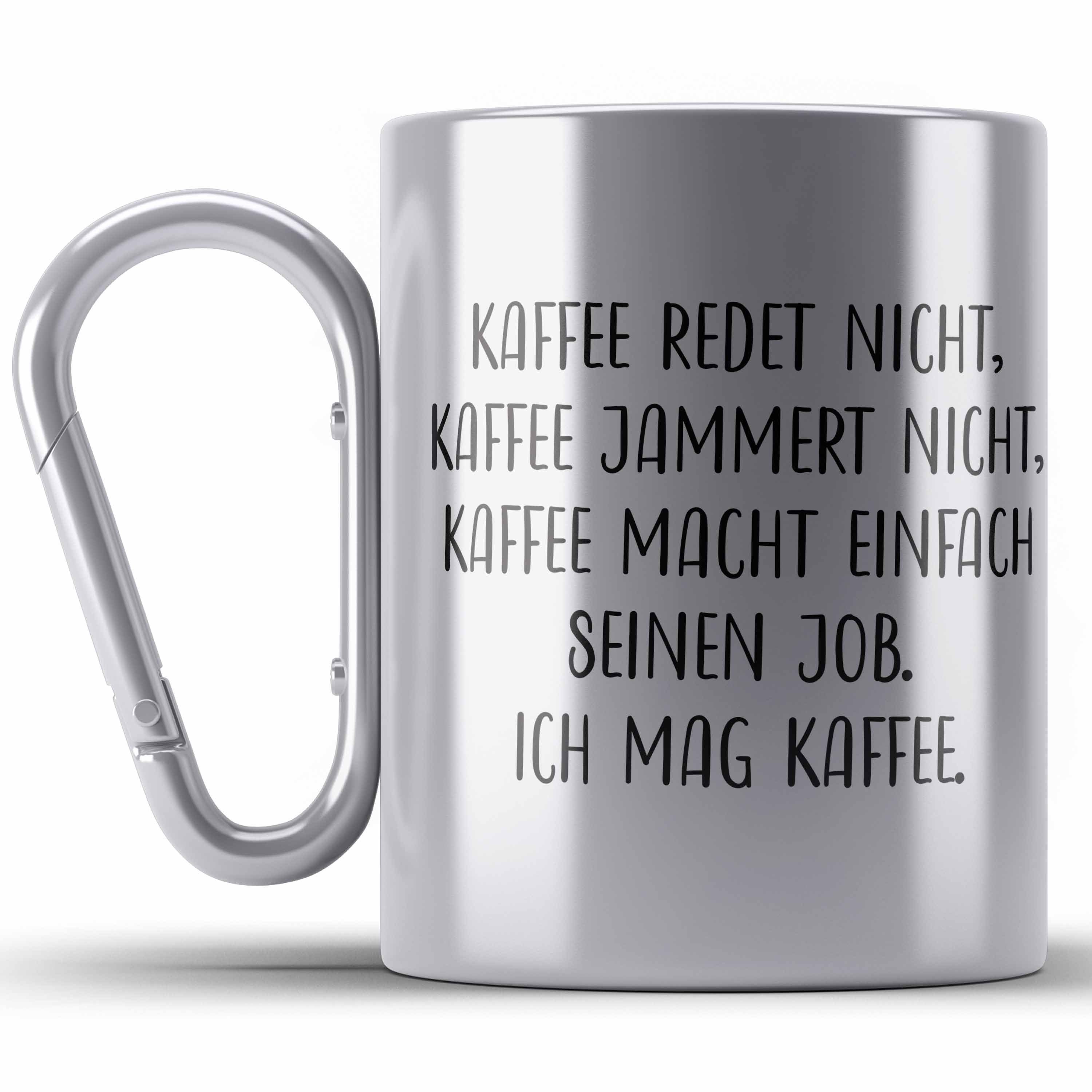 Trendation Thermotasse Lustige Edelstahl Tassen Edelstahl Edelstahl