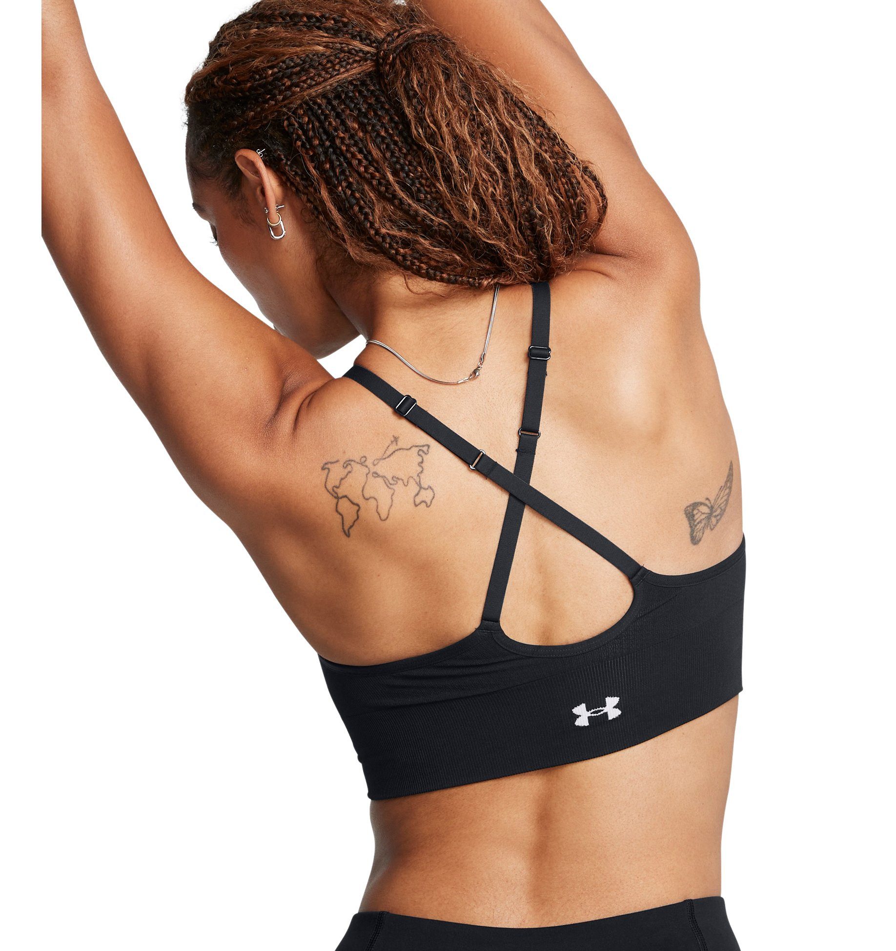 Under Armour® Sport-BH VANISH SEAMLESS LOW BRA für vielseitige Aktivitäten, elastisches Material mit 12% Elasthan