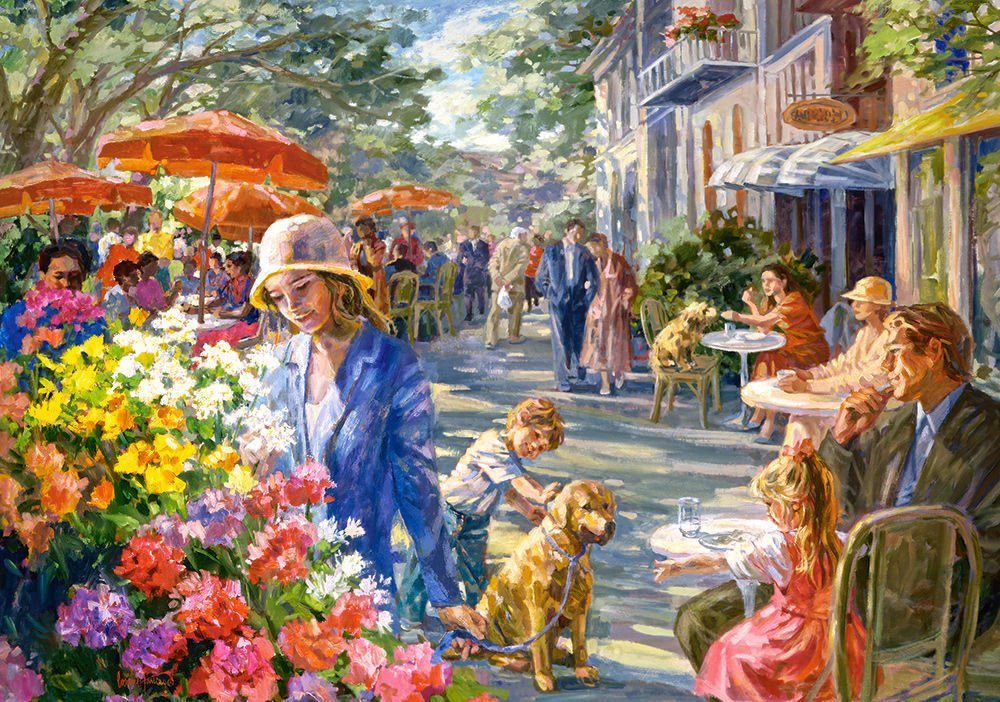 500 Teile, B-53438 Puzzle Puzzleteile of Dreams, Puzzle Street Castorland Castorland