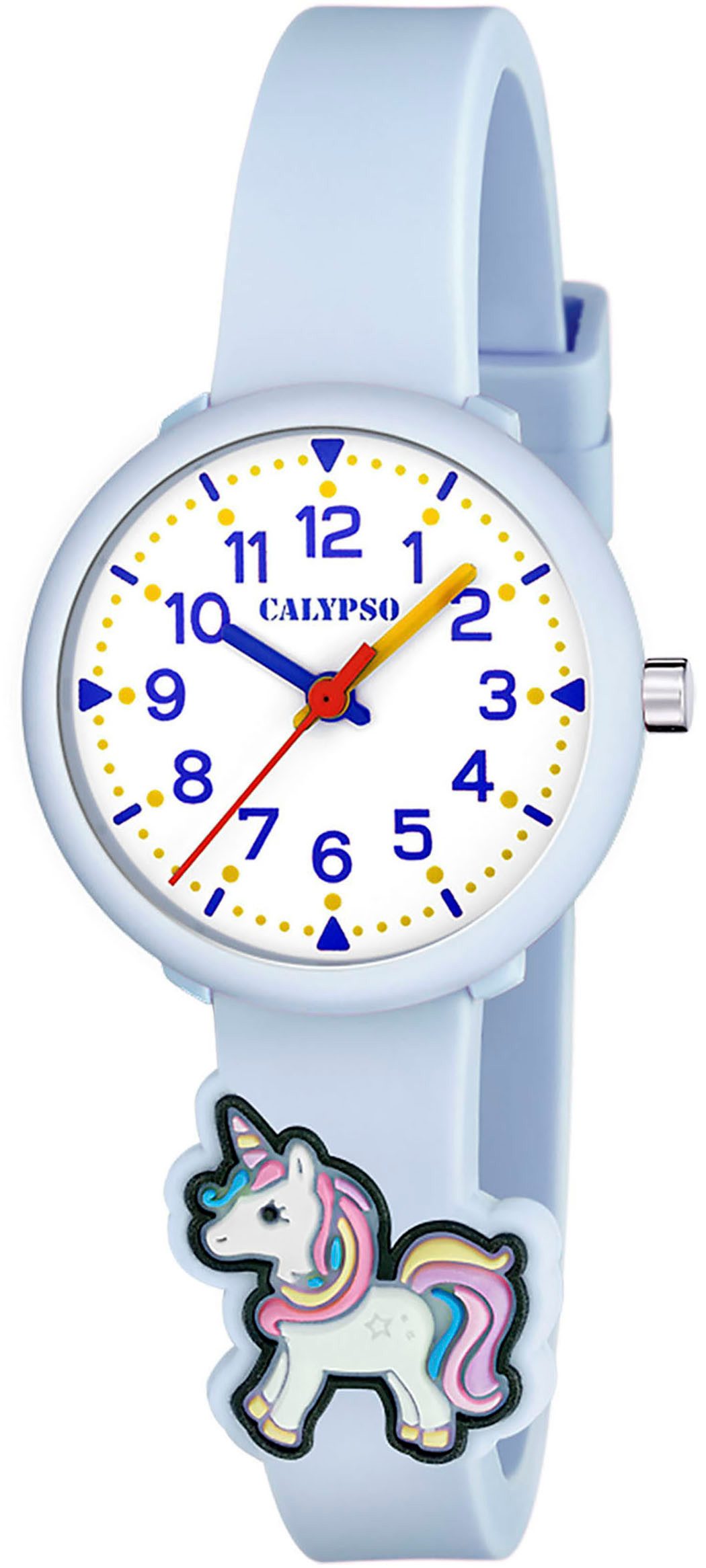CALYPSO WATCHES Quarzuhr My First Watch K5844/3, Armbanduhr, Kinderuhr, Mädchen, analog, Einhorn