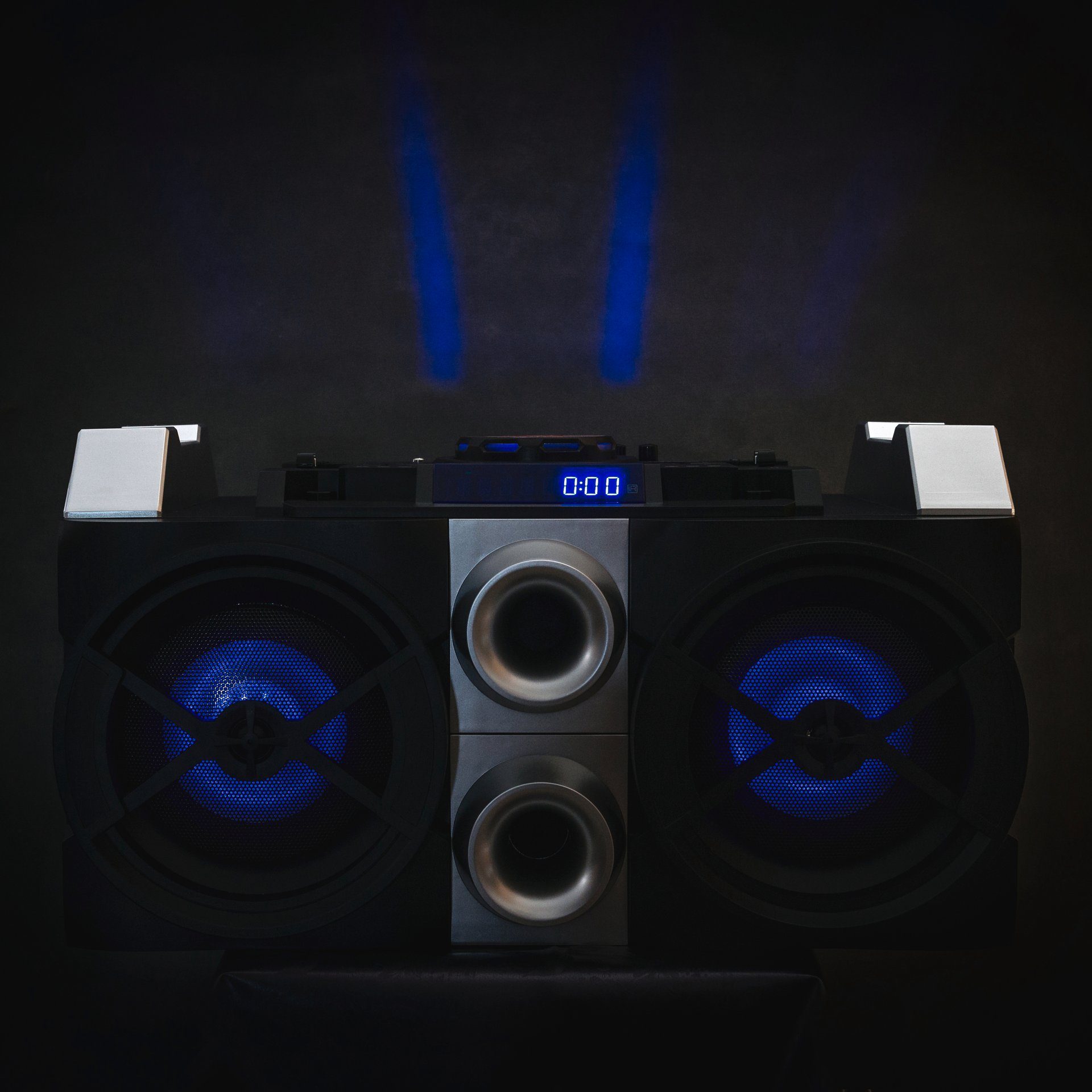 + und PMX-150 Lenco Party-Lautsprecher Mixfunktion Party-Lautsprecher DJ W) (150