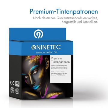 NINETEC 2er Set ersetzt Canon PGI-550 Black Tintenpatrone