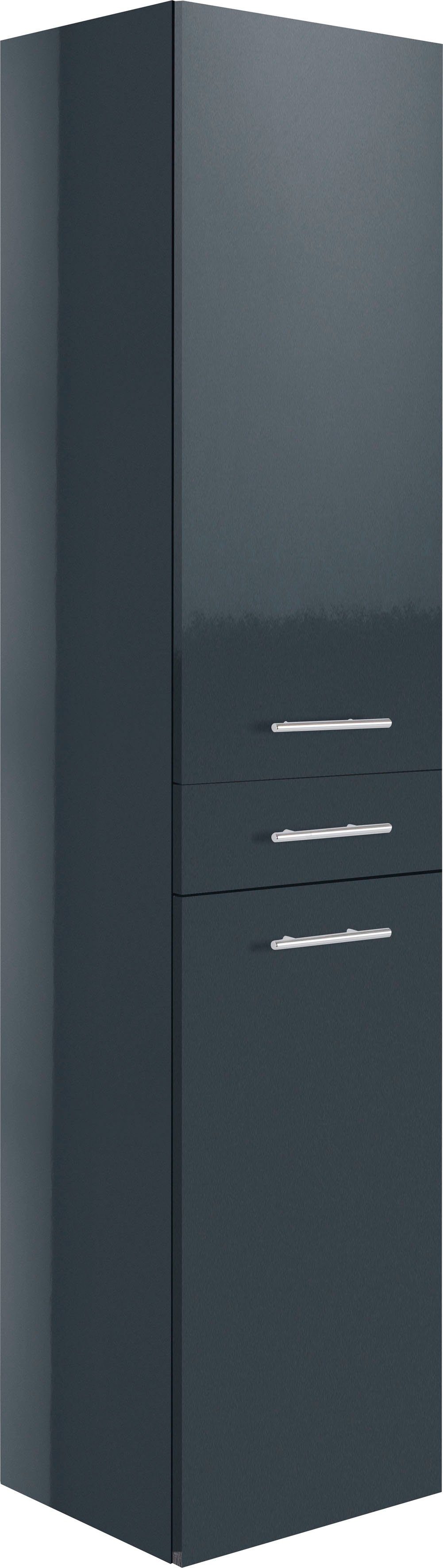 MARLIN Hochschrank 3040, Breite 40 cm anthrazit | anthrazit | Hochschränke