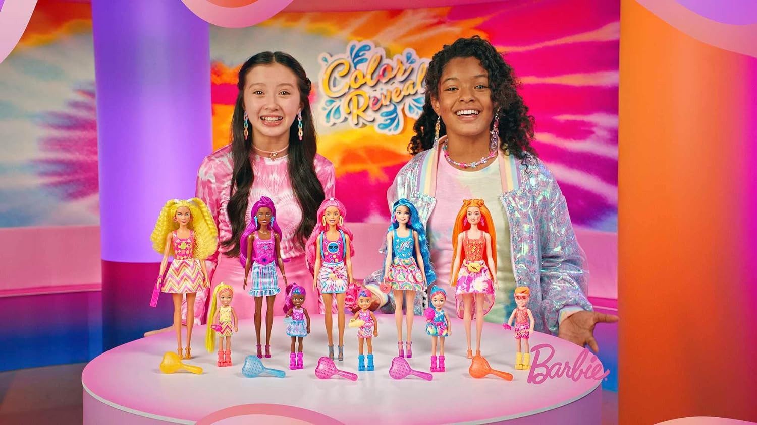 Barbie Anziehpuppe Barbie HCC90 Chelsea Color Reveal-Puppe