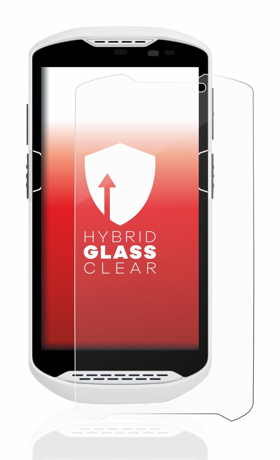 upscreen upscreen Hybrid Glass Clear Premium Panzerglasfolie für Zebra