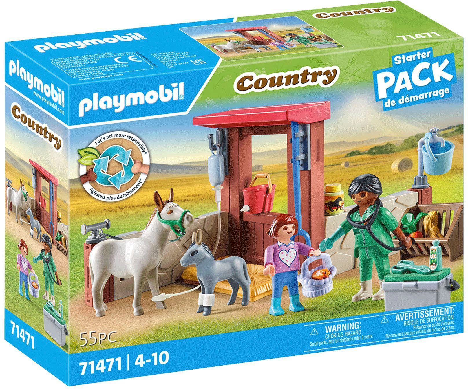 Playmobil® Tierarzteinsatz bei den Eseln (71471), Country Konstruktions-Spi günstig online kaufen