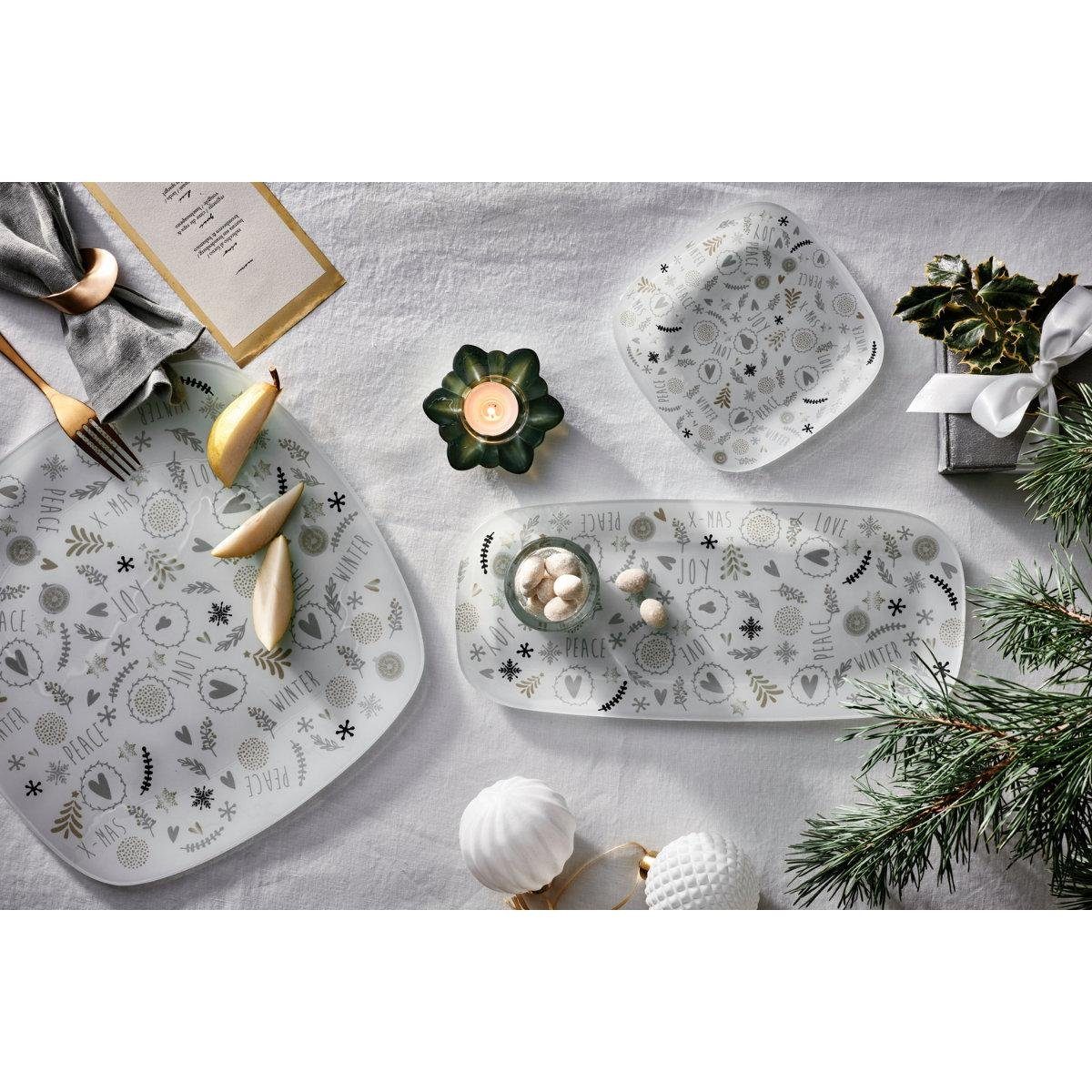 LEONARDO Windlicht Leonardo Tischlicht Neve Flocke Silber günstig online kaufen