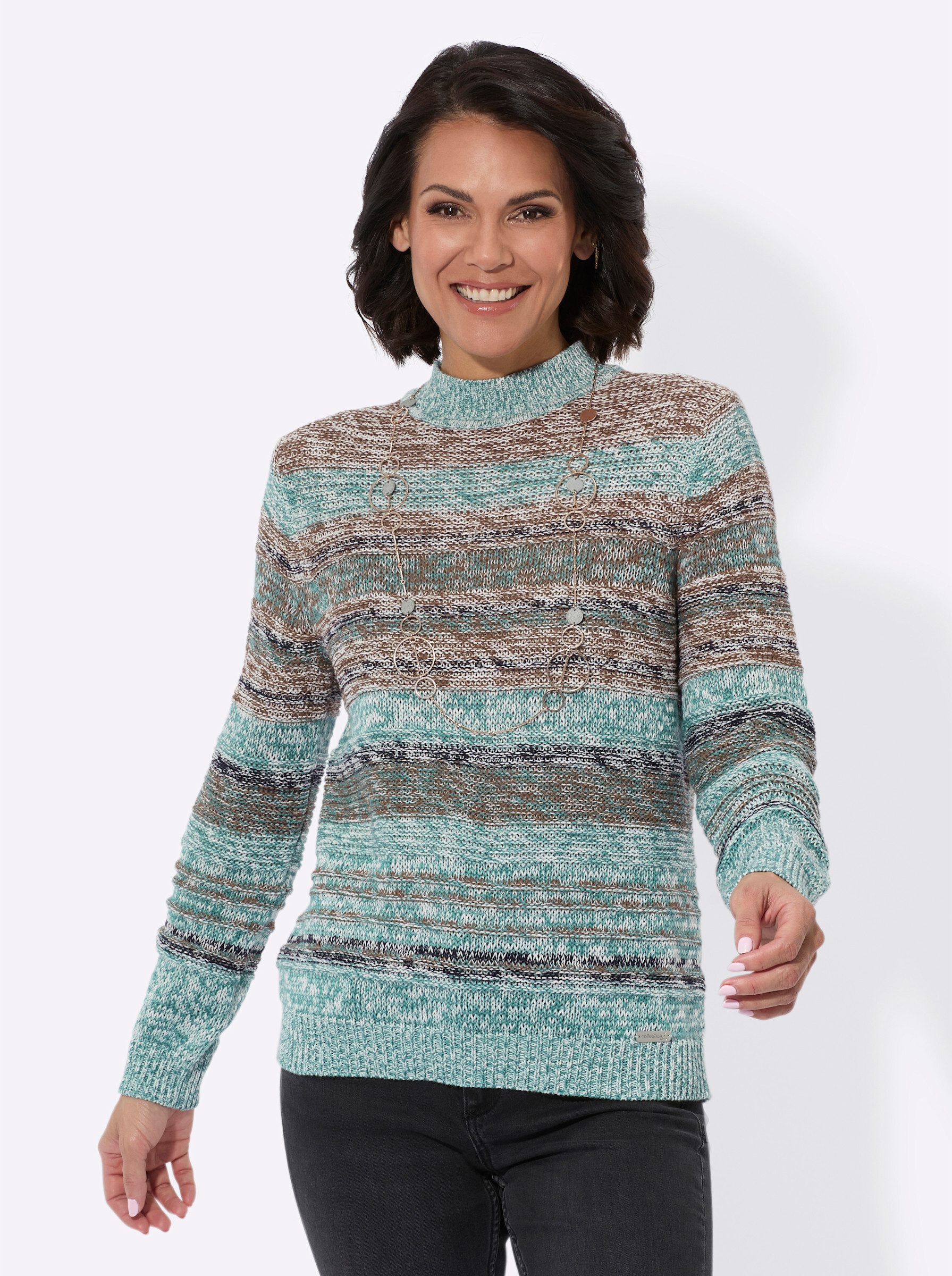 Strickpullover Langarm-Pullover