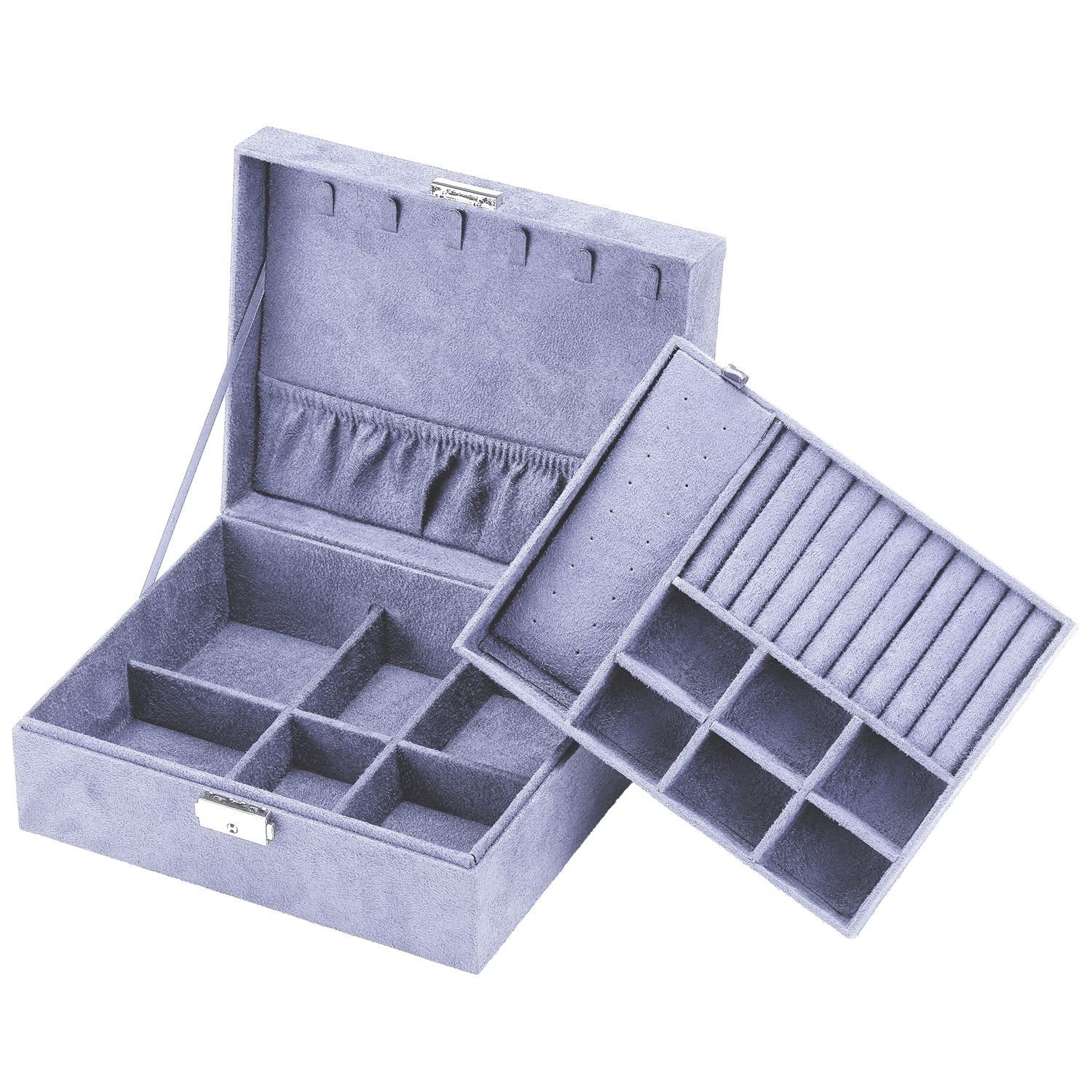 Intirilife Schmuckkasten (hochwertige Juwelenbox Schmuckschatulle Accessoir günstig online kaufen
