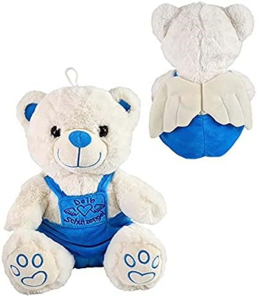 K-Toys Kuscheltier Schutzengel Bär, Plüsch mit Flügeln- Schutzengelbär, Engel (1-St), Glücksbär Teddy -Teddybär Stoffier / Ideal als Geschenk