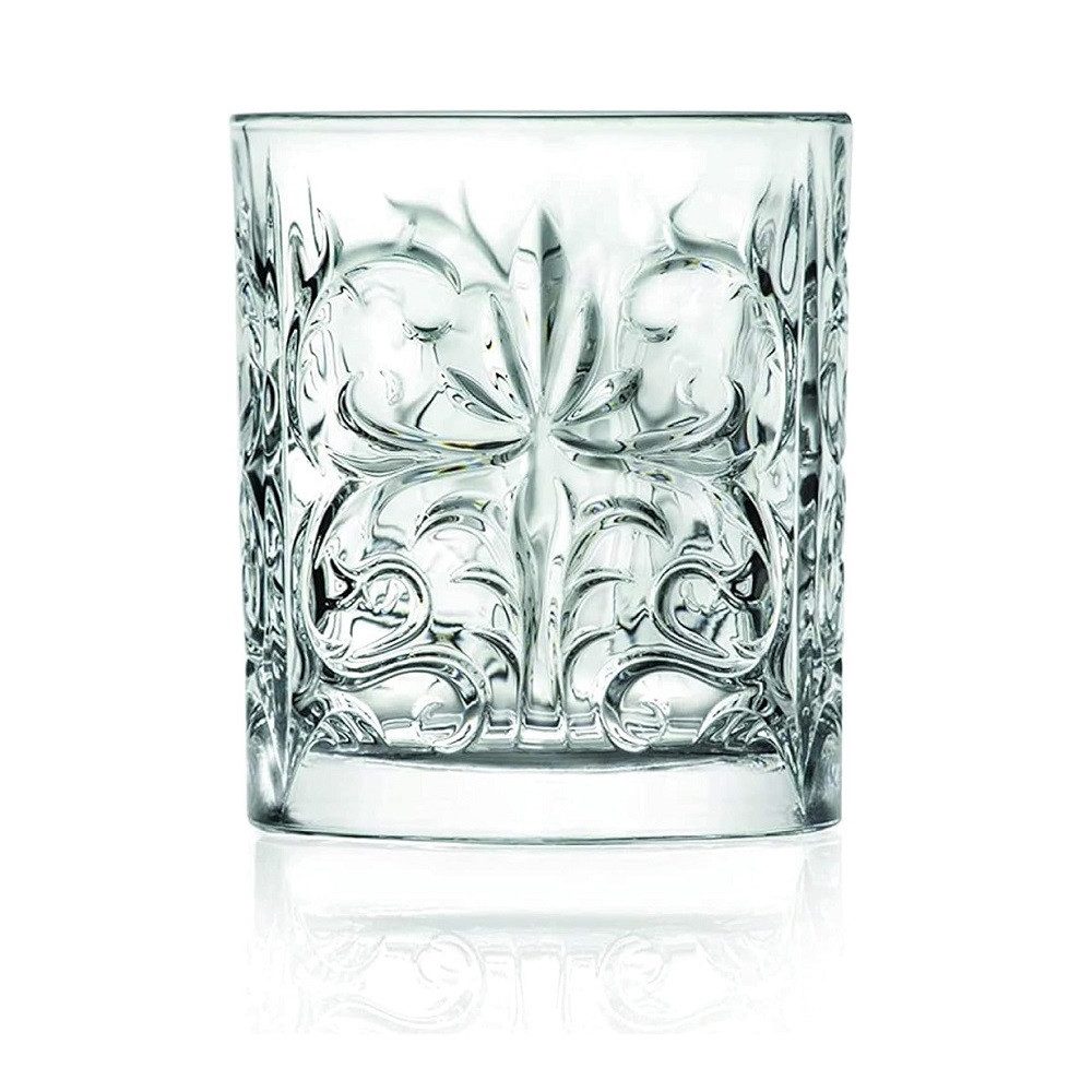 RCR Schnapsglas RCR Tattoo Whiskyglas 330 ml 6er Set, Kristallglas