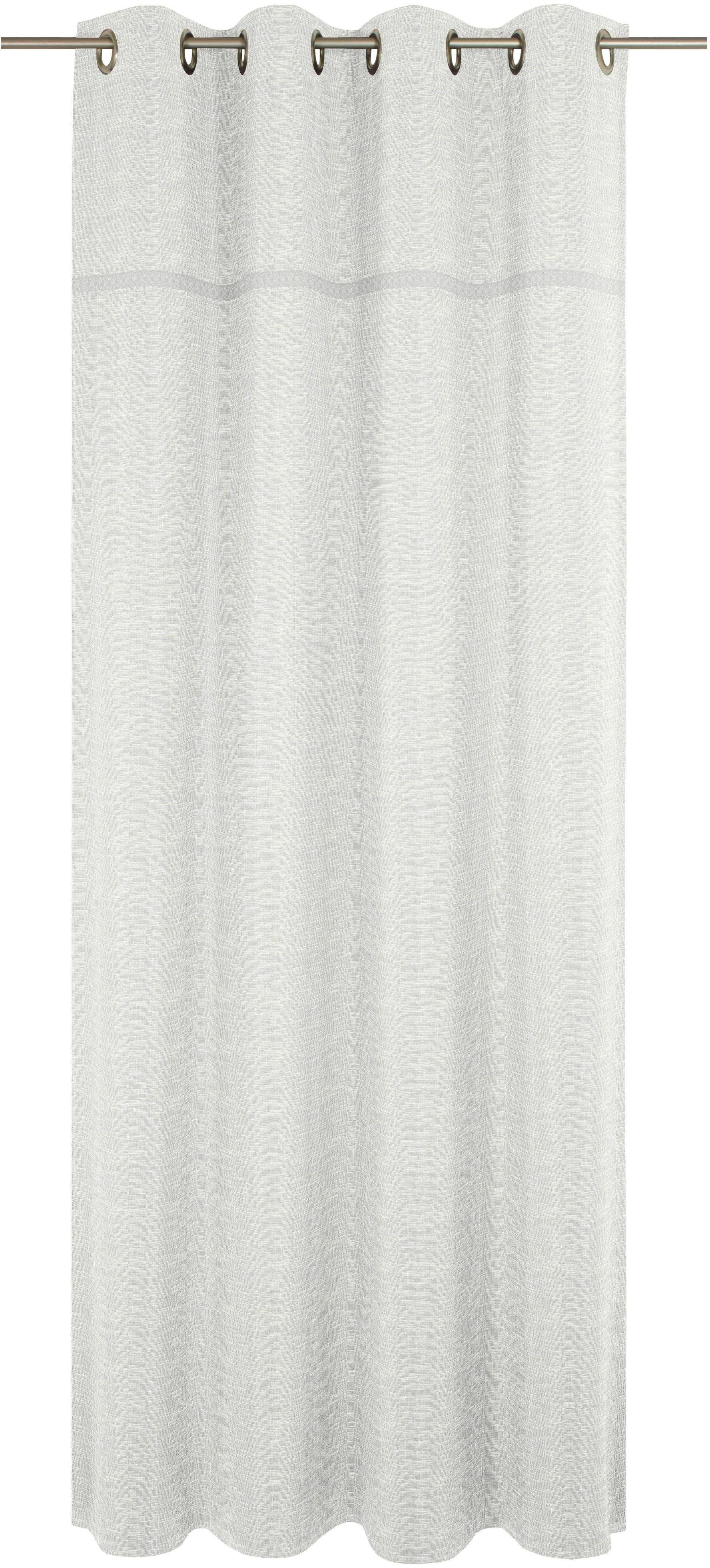 Wirth Vorhang Wiessee (1 St), Ösen, blickdicht, Jacquard