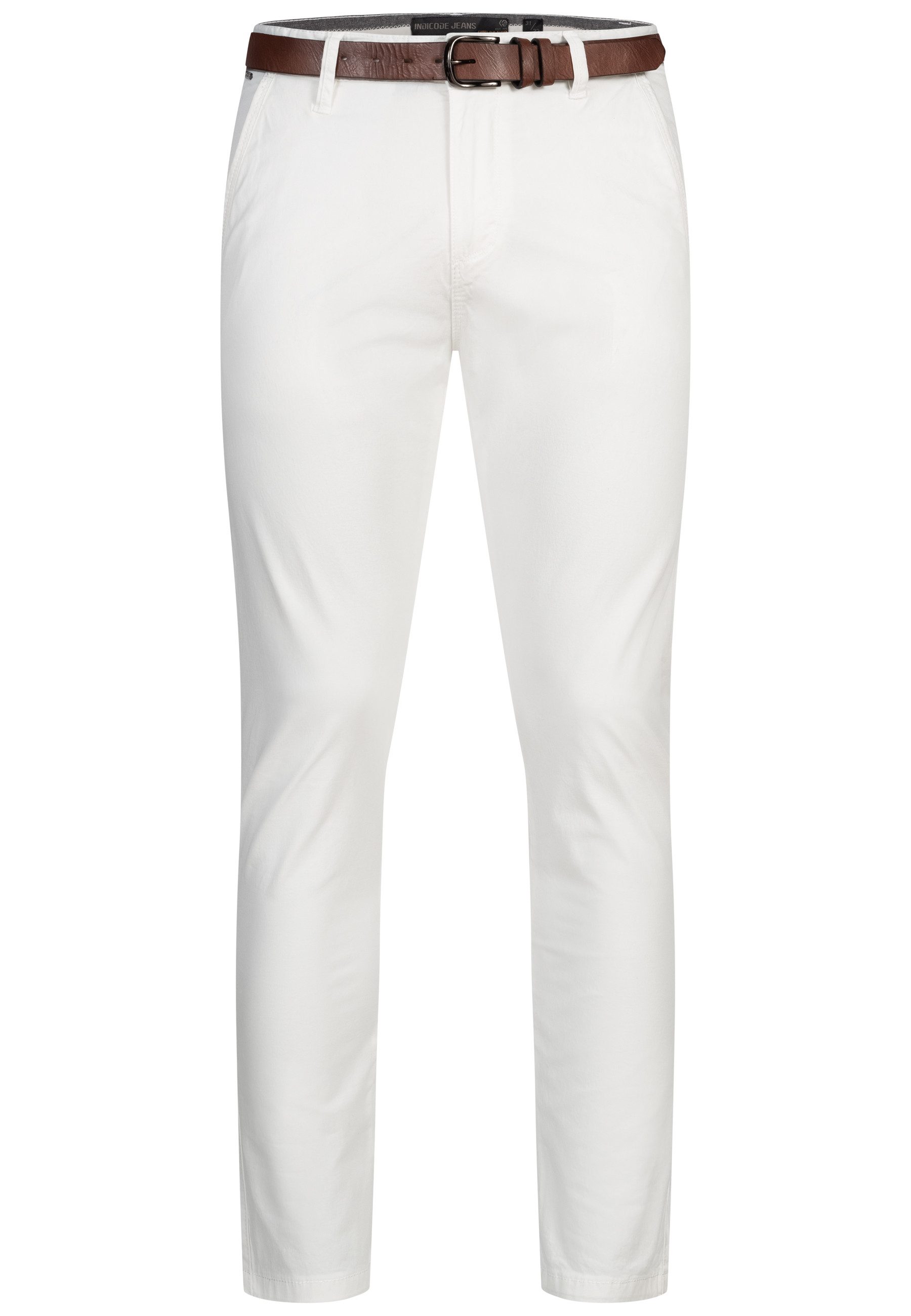 Chinohose Herren INPilli Regular-Fit Baumwollhose