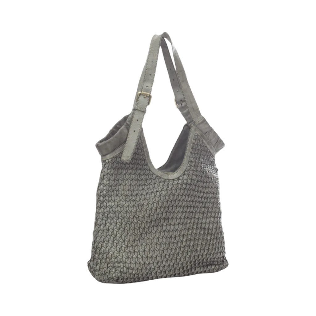 BZNA Henkeltasche Bella Designer Handtasche Tragetasche (Tasche), glattes Leder