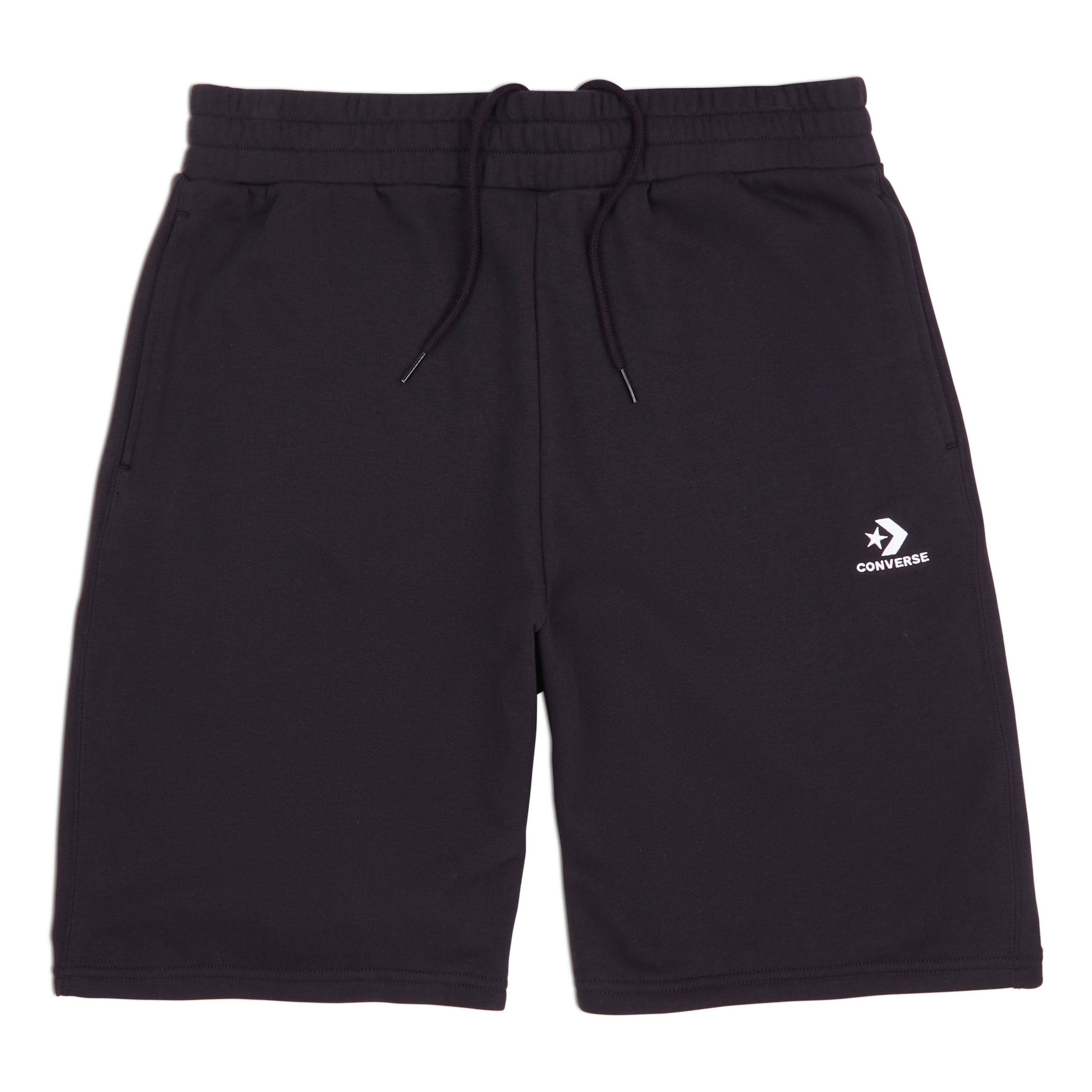 Converse Sweatshorts EMBROIDERED STAR CHEVRON STANDARD-FIT FLEECE SHORT für Fitness, aus weicher Baumwollmischung, mit Eingrifftaschen