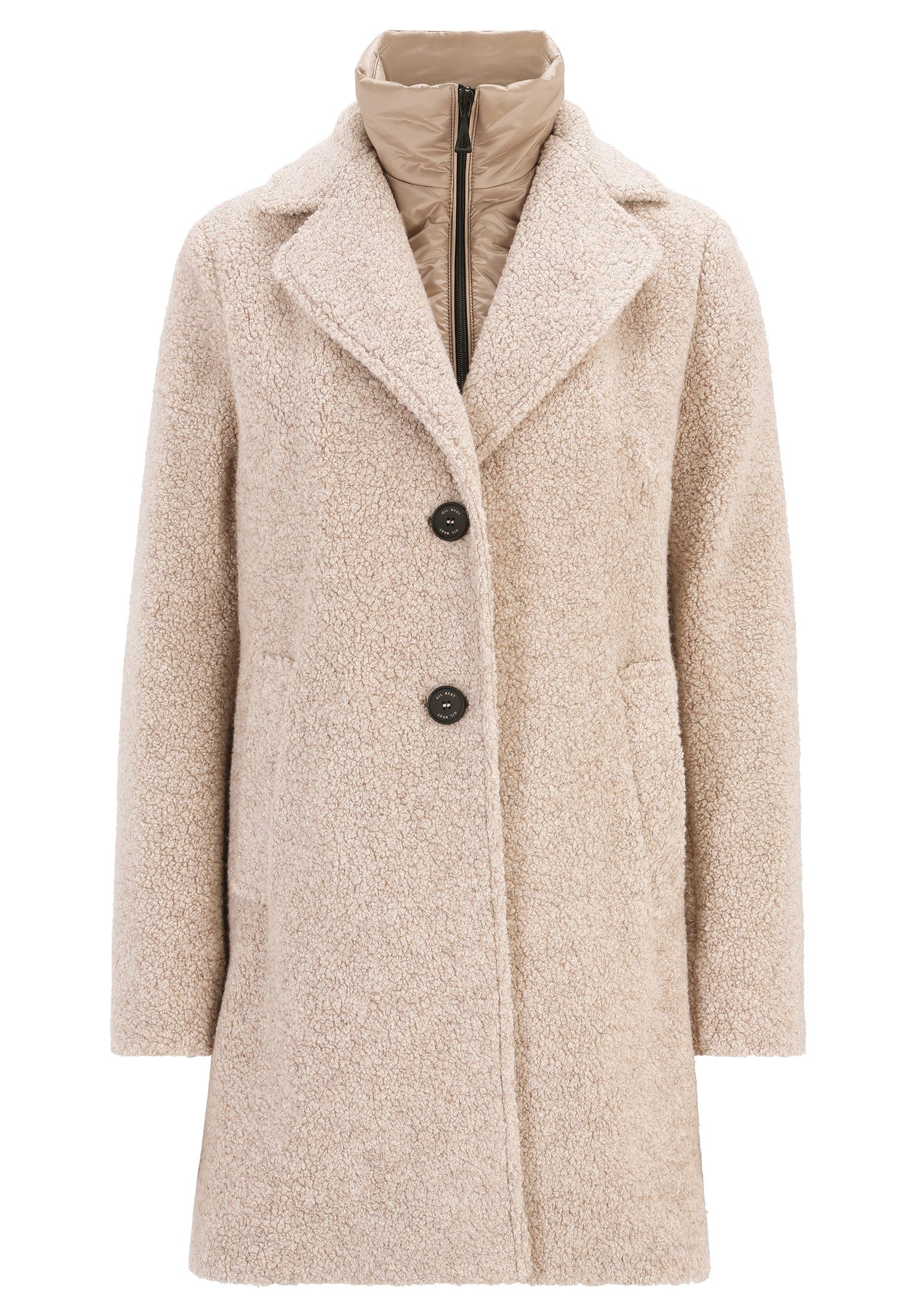 Gil Bret Wollmantel - Damenmantel einfarbig - leicht taillierter Mantel