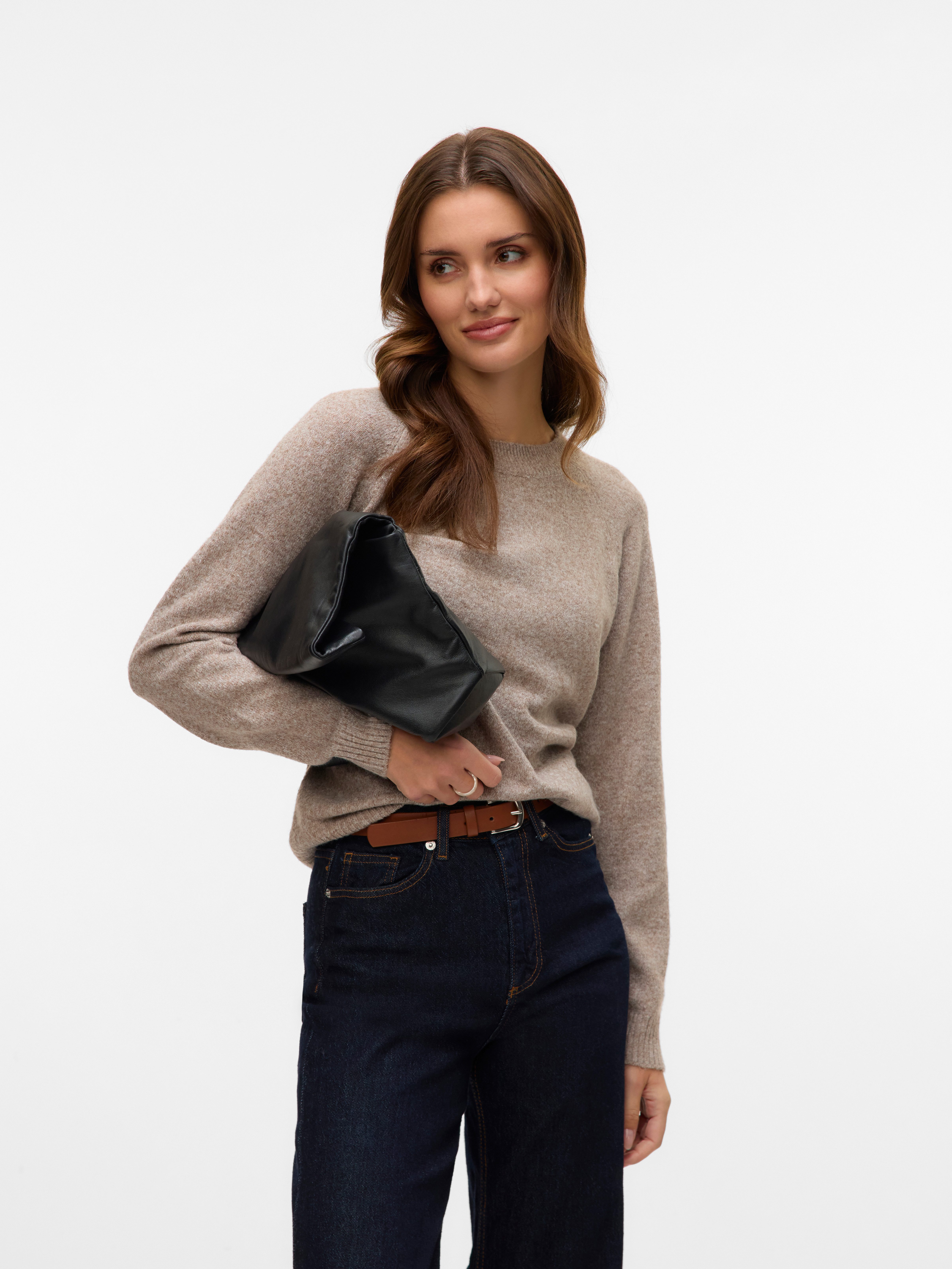 Rundhalspullover VMDOFFY LS O-NECK BLOUSE GA NOOS