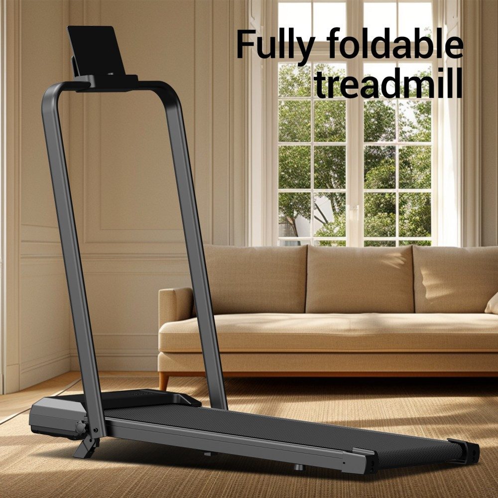 ROBORE Laufband CW1F 9% Steigung, klappbares Laufband bis 12 km/h, klappbares Laufband und LED-Display, maximale Belastung 136 kg