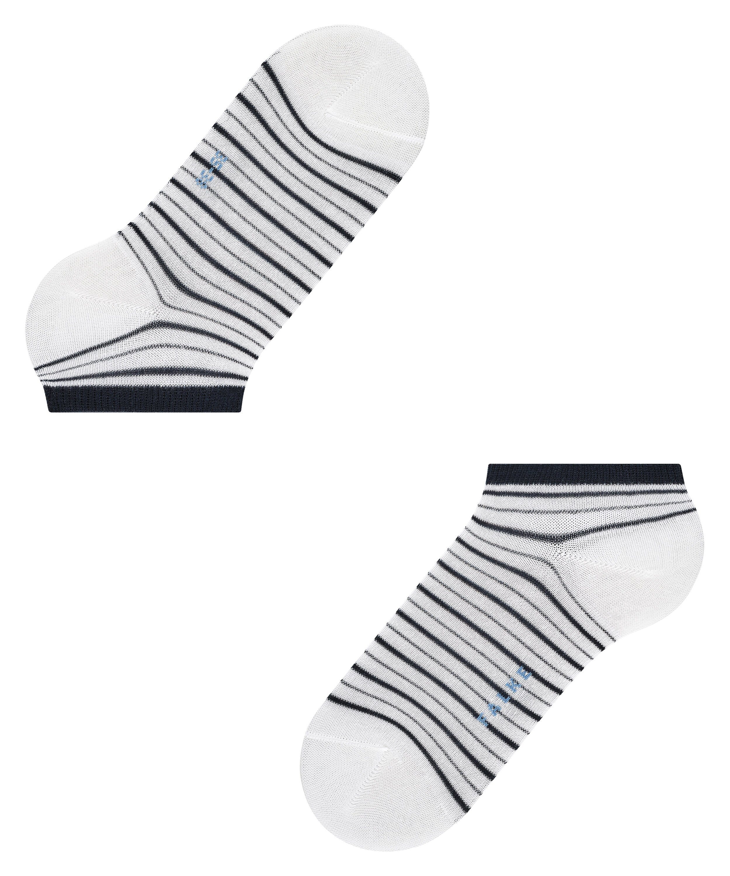 FALKE Sneakersocken Stripe Shimmer mit (1-Paar) white Lurexgarn (2000)