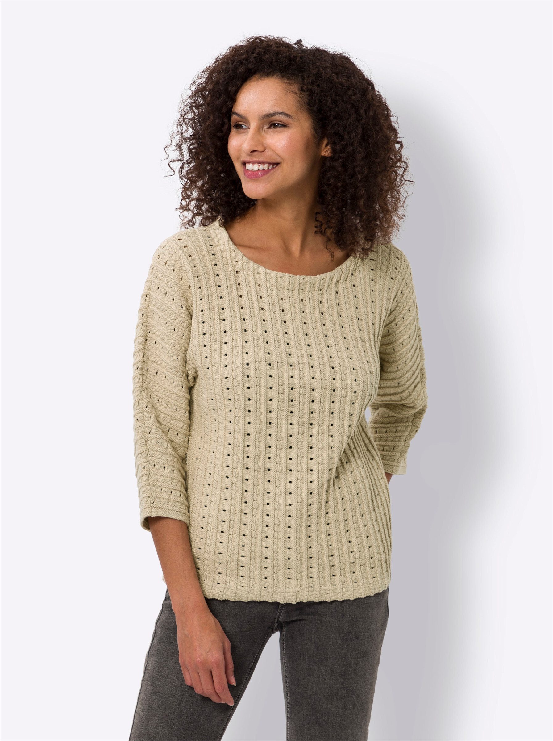 Strickpullover Ajourpullover
