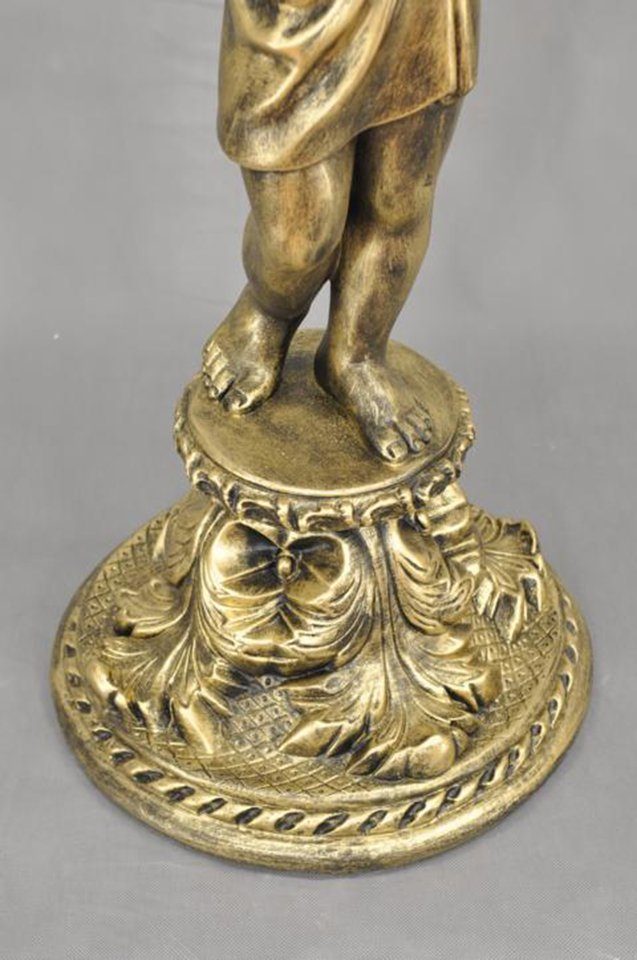 JVmoebel Dekovase Schale Stil Schlüssel Büste Obst Vase Skulptur Dekoration Deko Antik