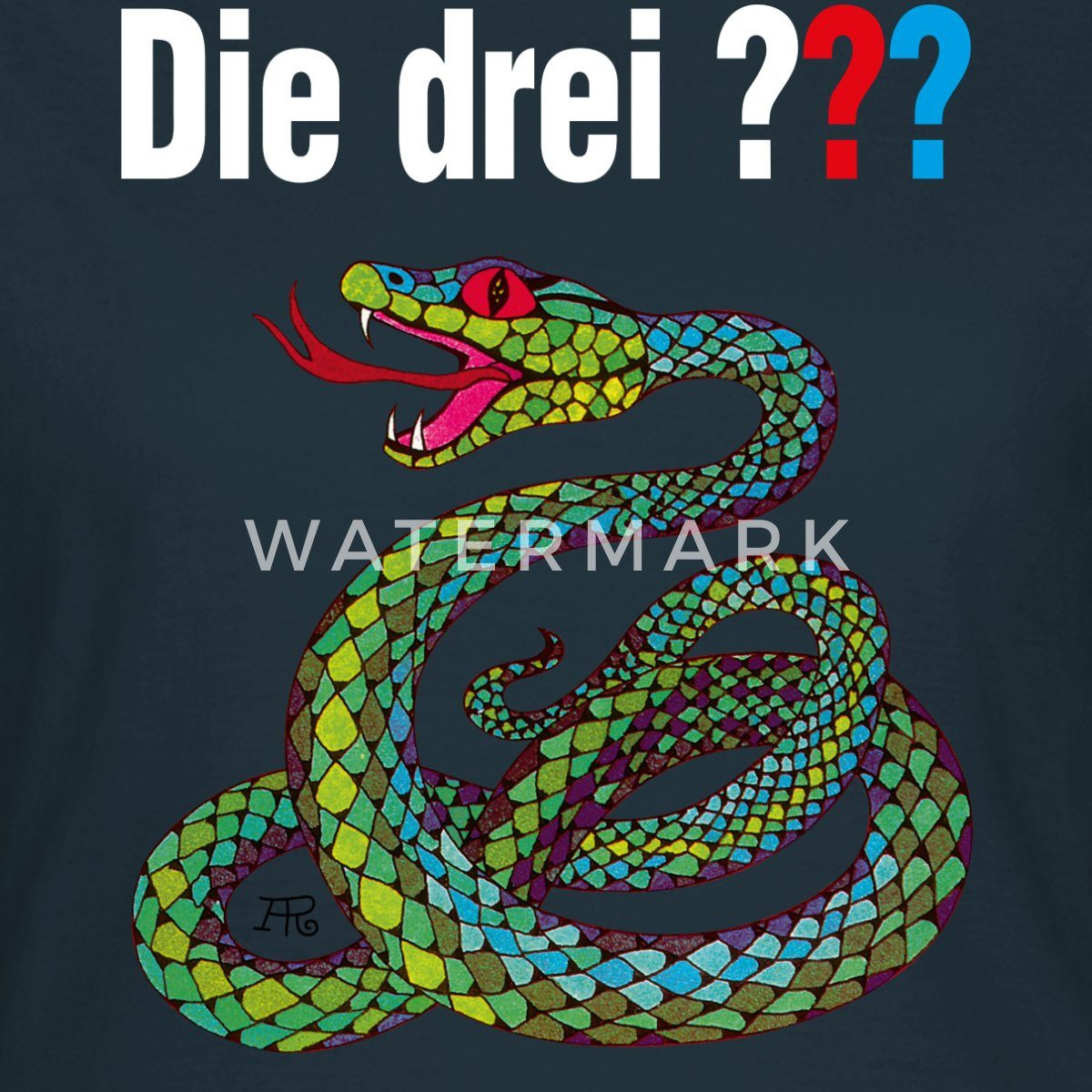 Spreadshirt T-Shirt Die Drei Fragezeichen und günstig online kaufen