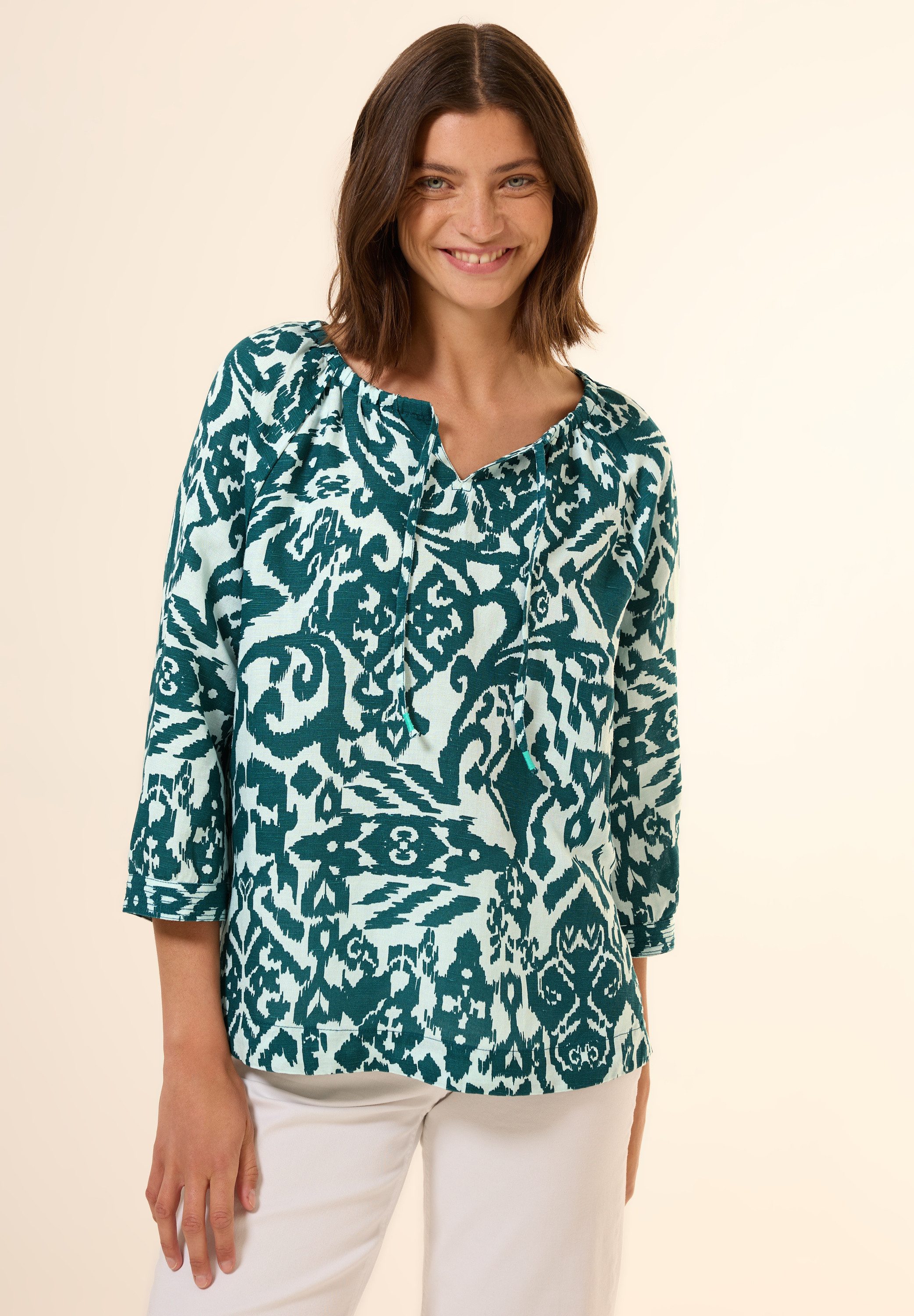 CECIL Klassische Bluse mit 3/4 Ärmeln günstig online kaufen