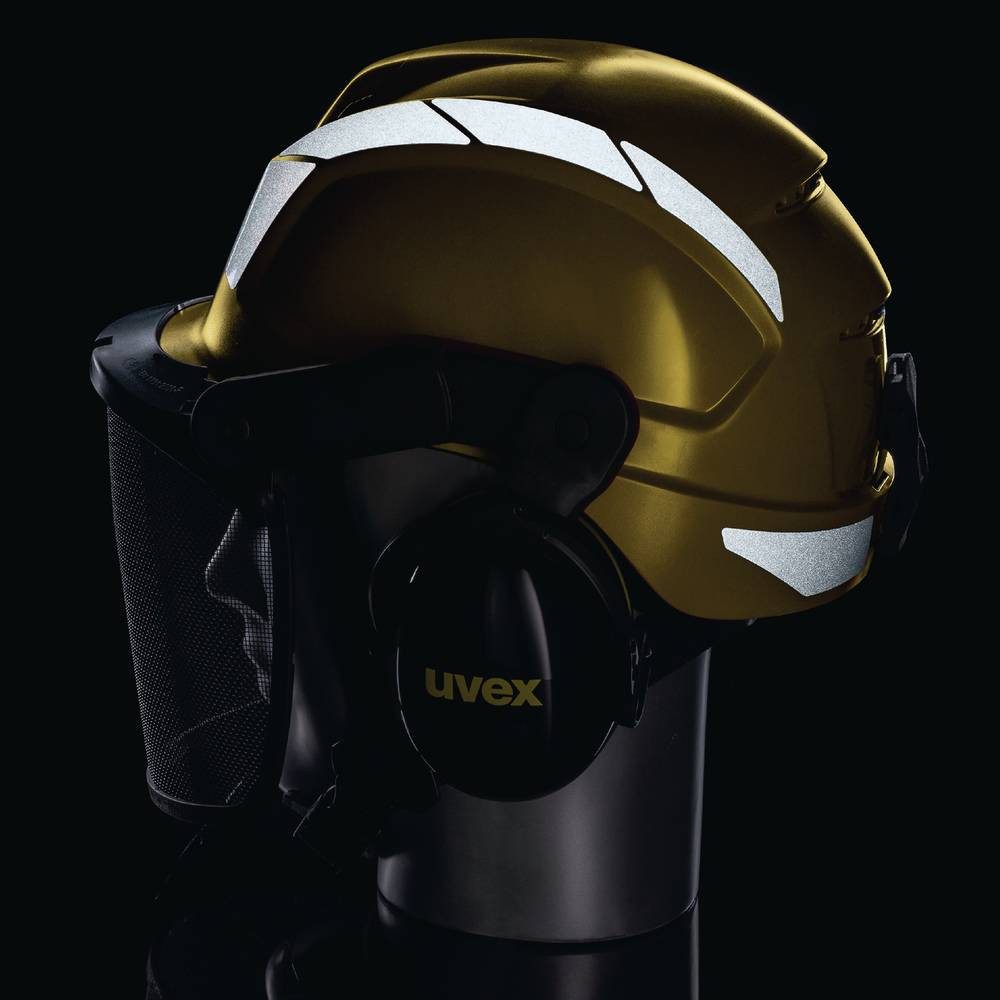 Uvex Schutzhelm Waldarbeiterset 9774237